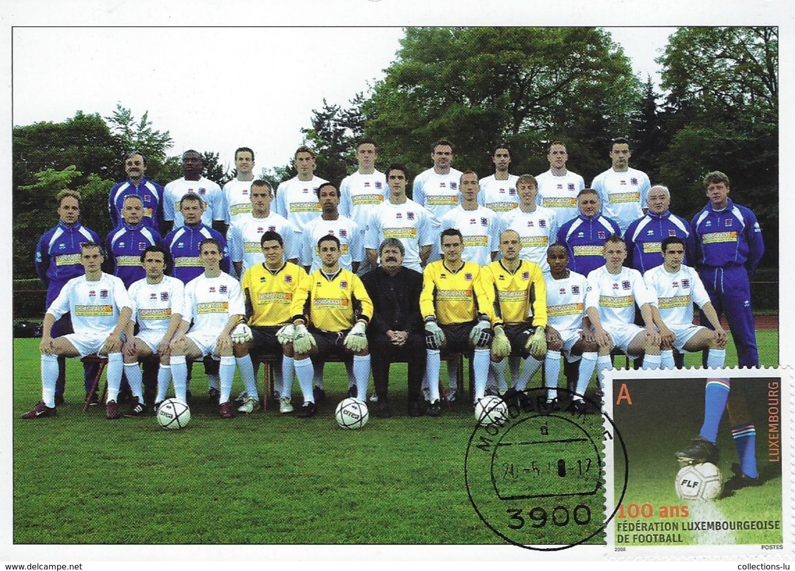 16.05.2006 - Féderation Luxembourgeoise De Football  FLF  Cadre National A - Cartes Maximum