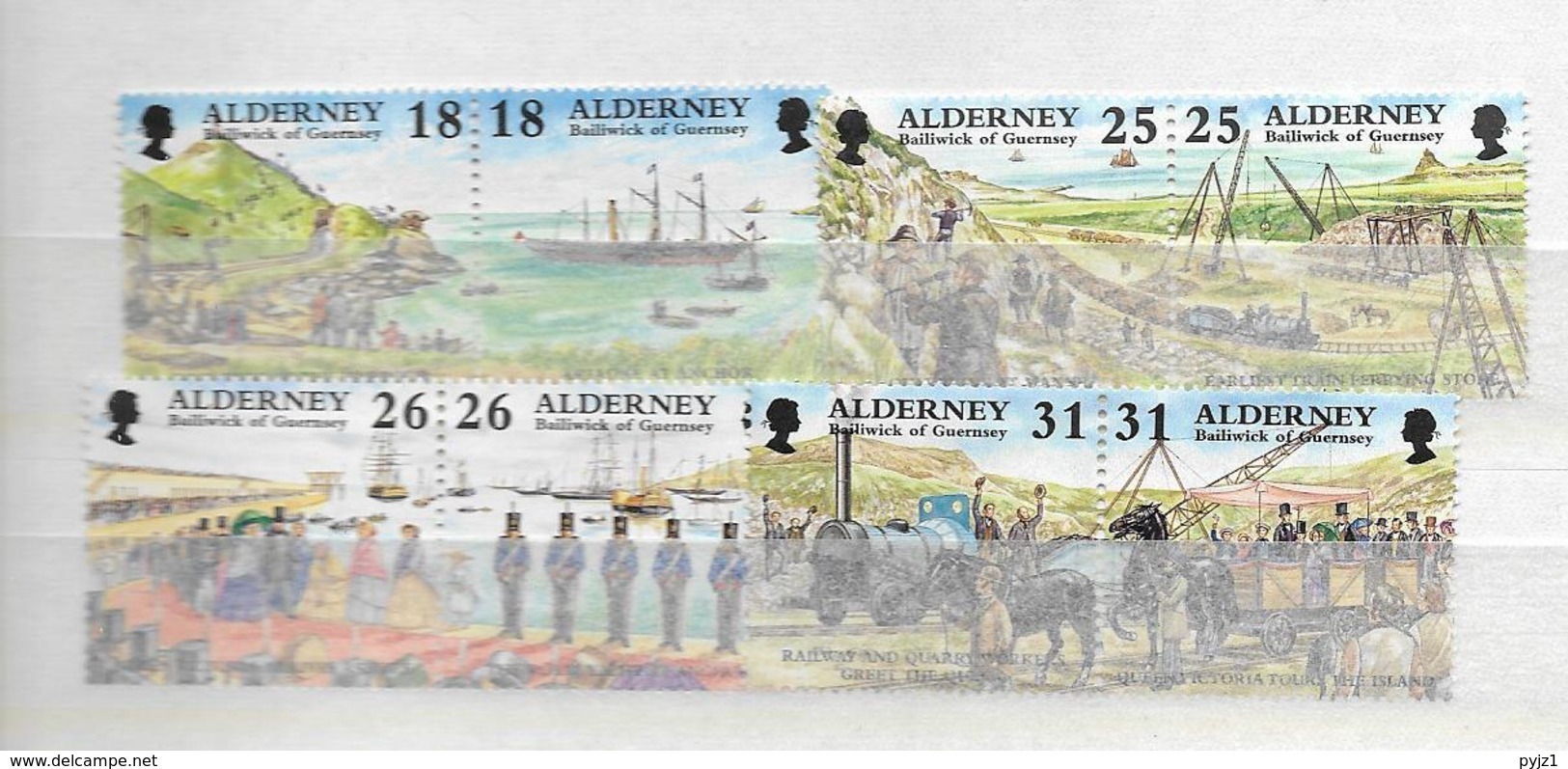 1997 MNH Alderney Postfris** - Alderney