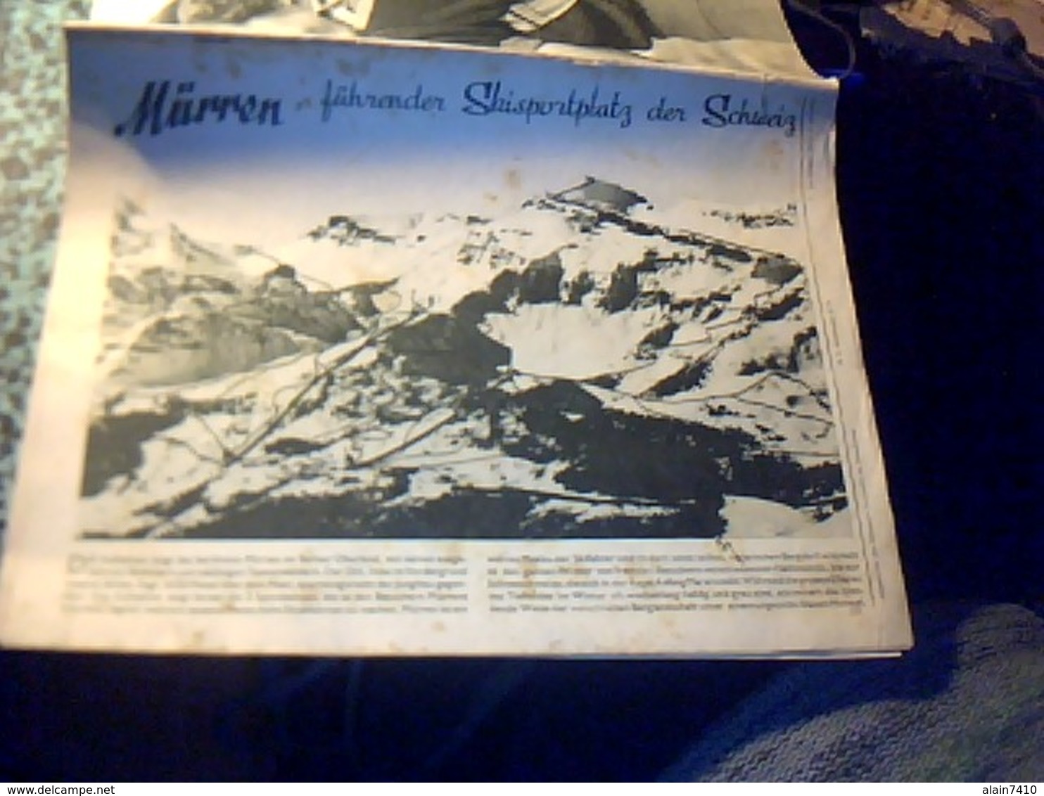 Revue Suisse Ecrite Majoritairement En Allemand Neueste Illustrierte Les Dernieres Nouvelles Illustrèes Du/ 28/11/1937 - Revues & Journaux
