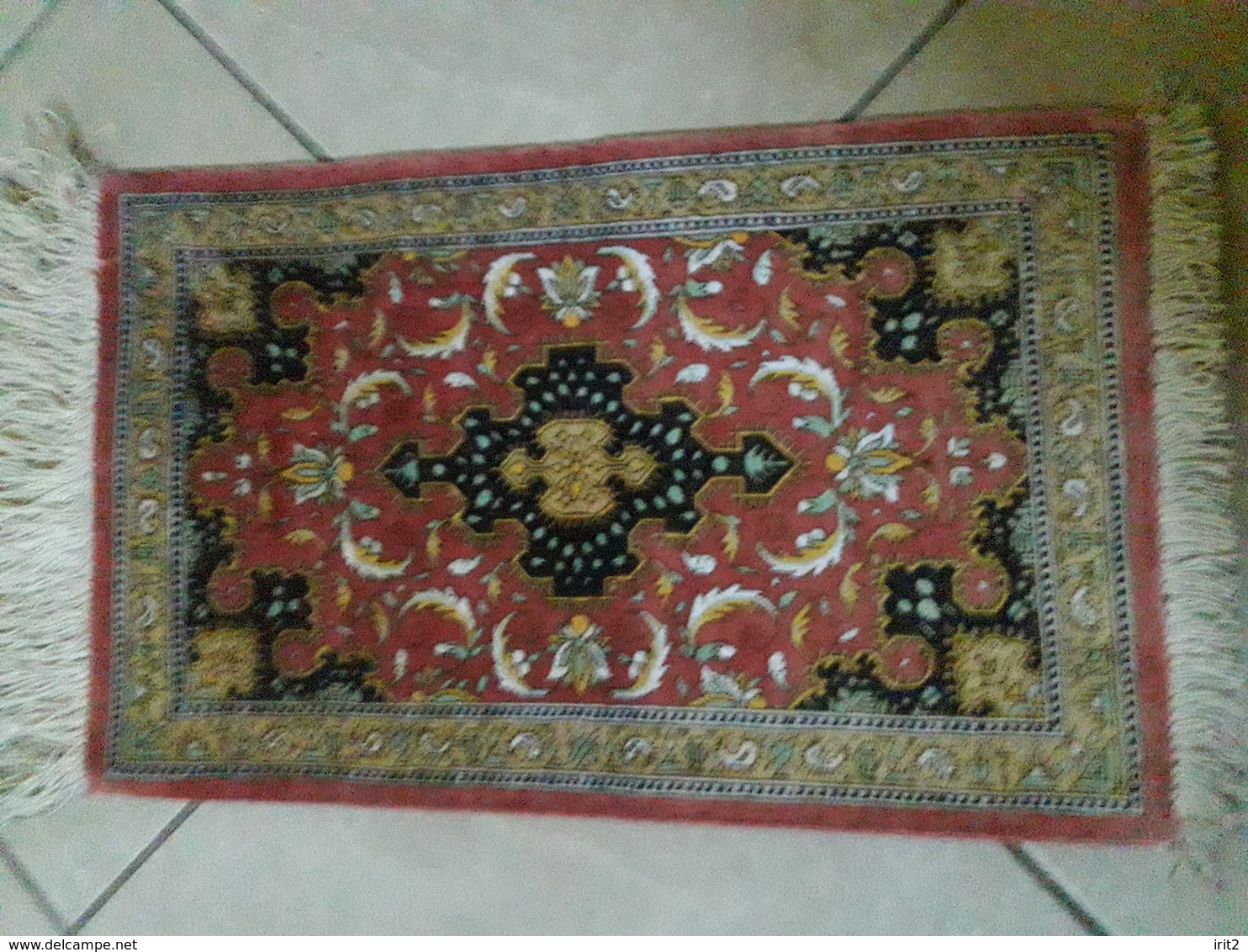 Persia - Iran - Tappeto Persiano QUM 100% Pura Seta - 100% Silk - Alfombras & Tapiceria