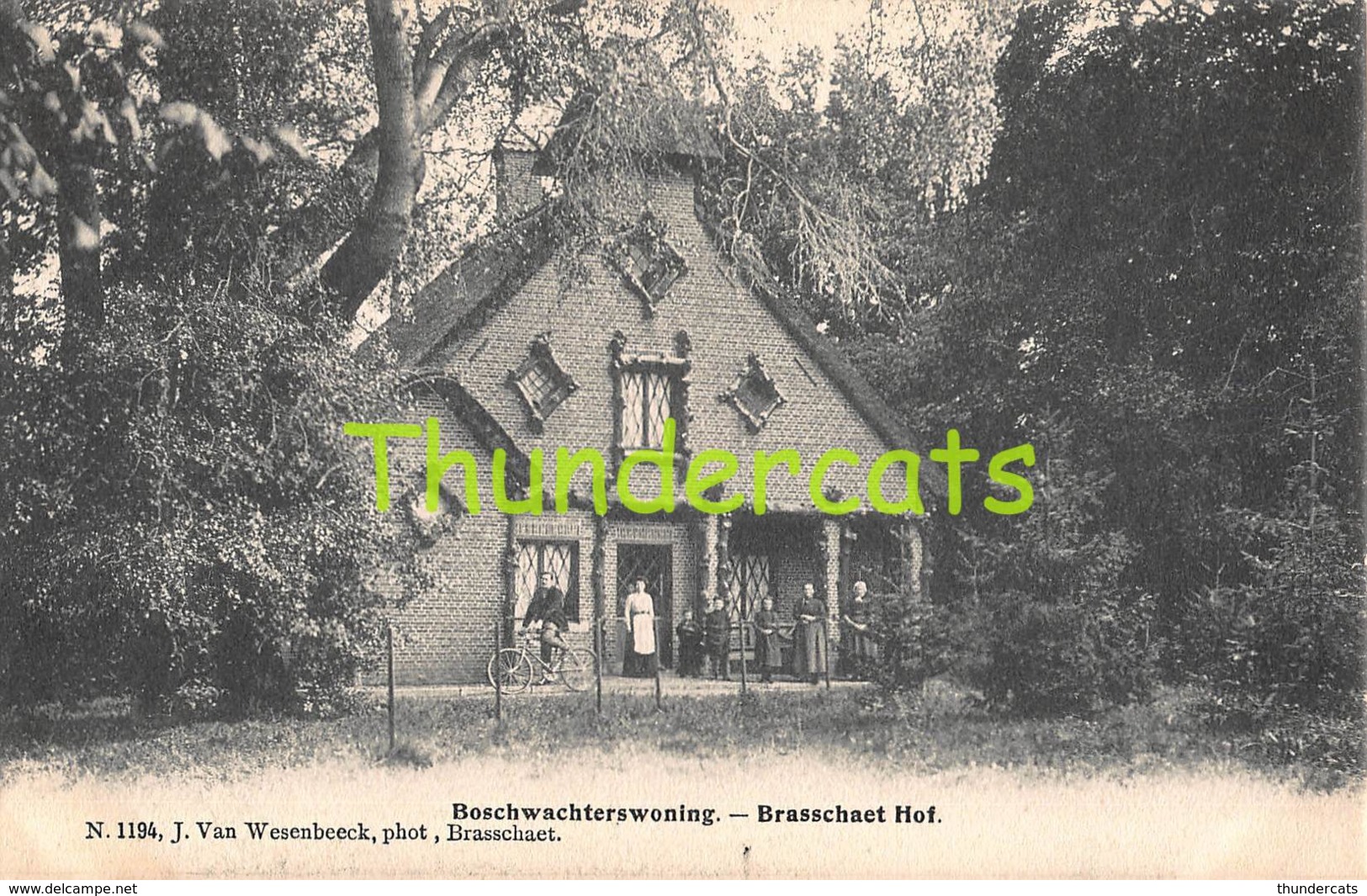 CPA BRASSCHAAT BRASSCHAET BOSCHWACHTERSWONING BRASSCHAET HOF - Brasschaat