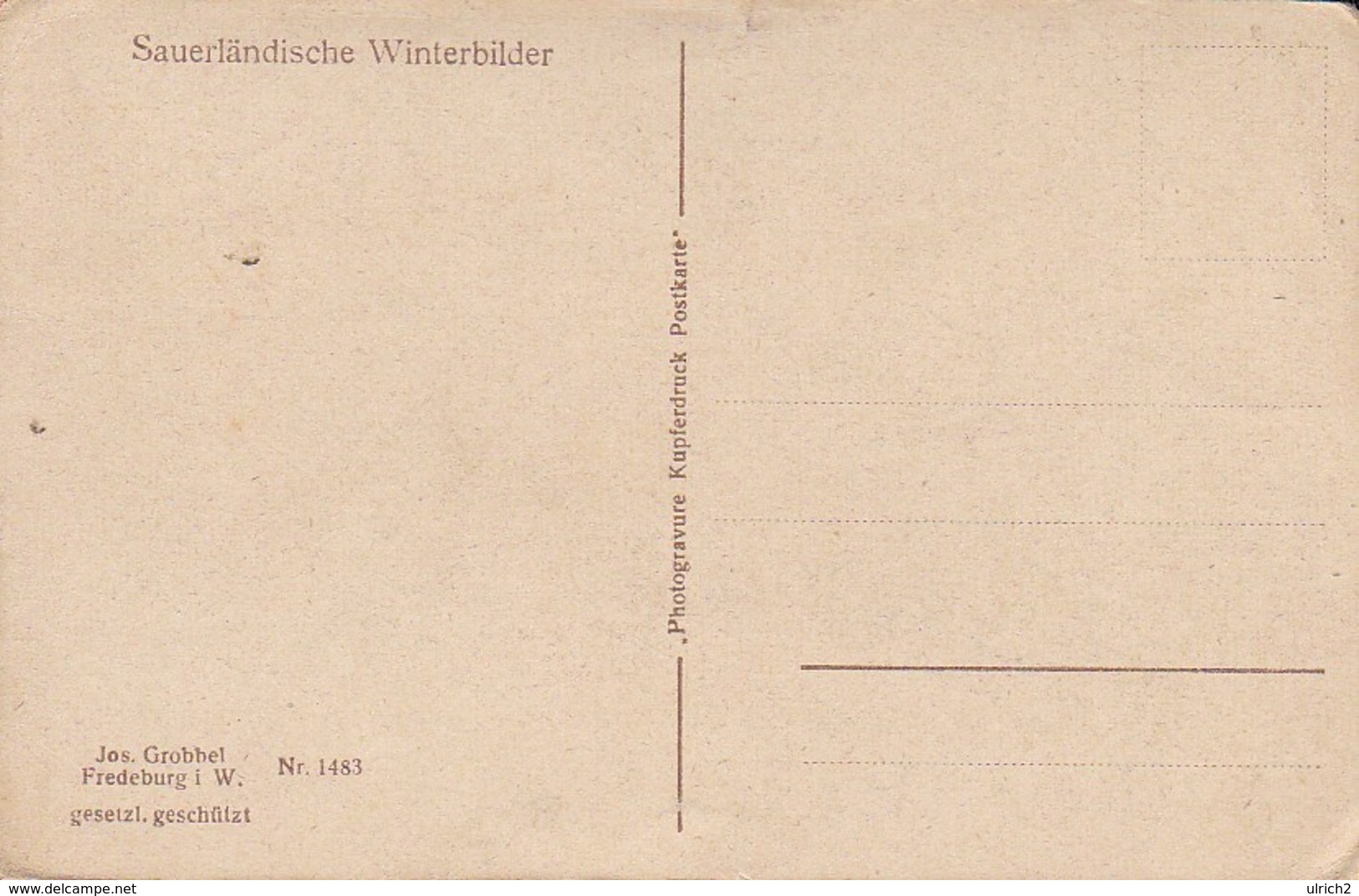 AK Daubermühle Bei Winterberg - Skifahrer - Sauerländische Winterbilder (40259) - Winterberg