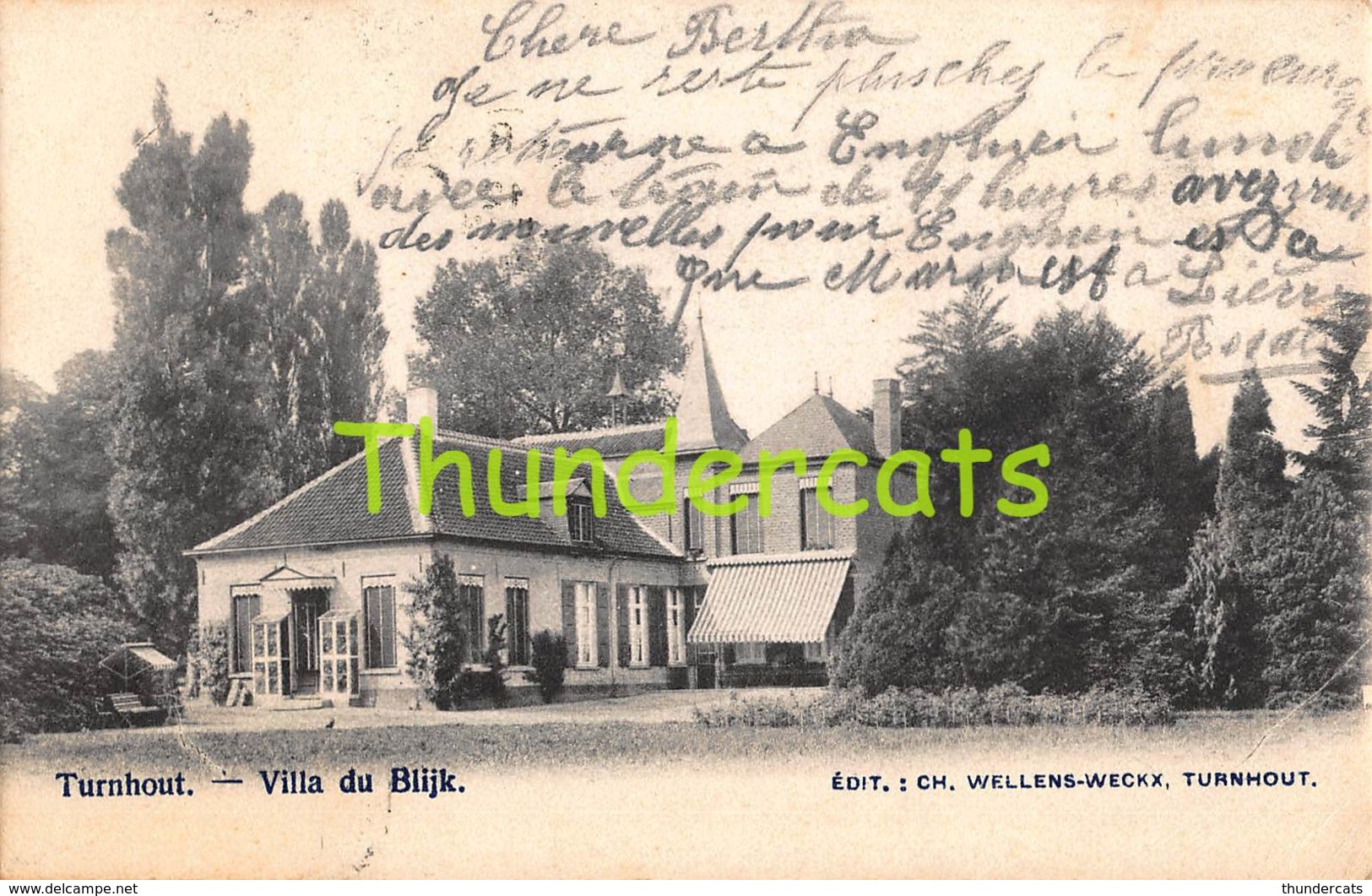 CPA TURNHOUT VILLA DU BLIJK - Turnhout