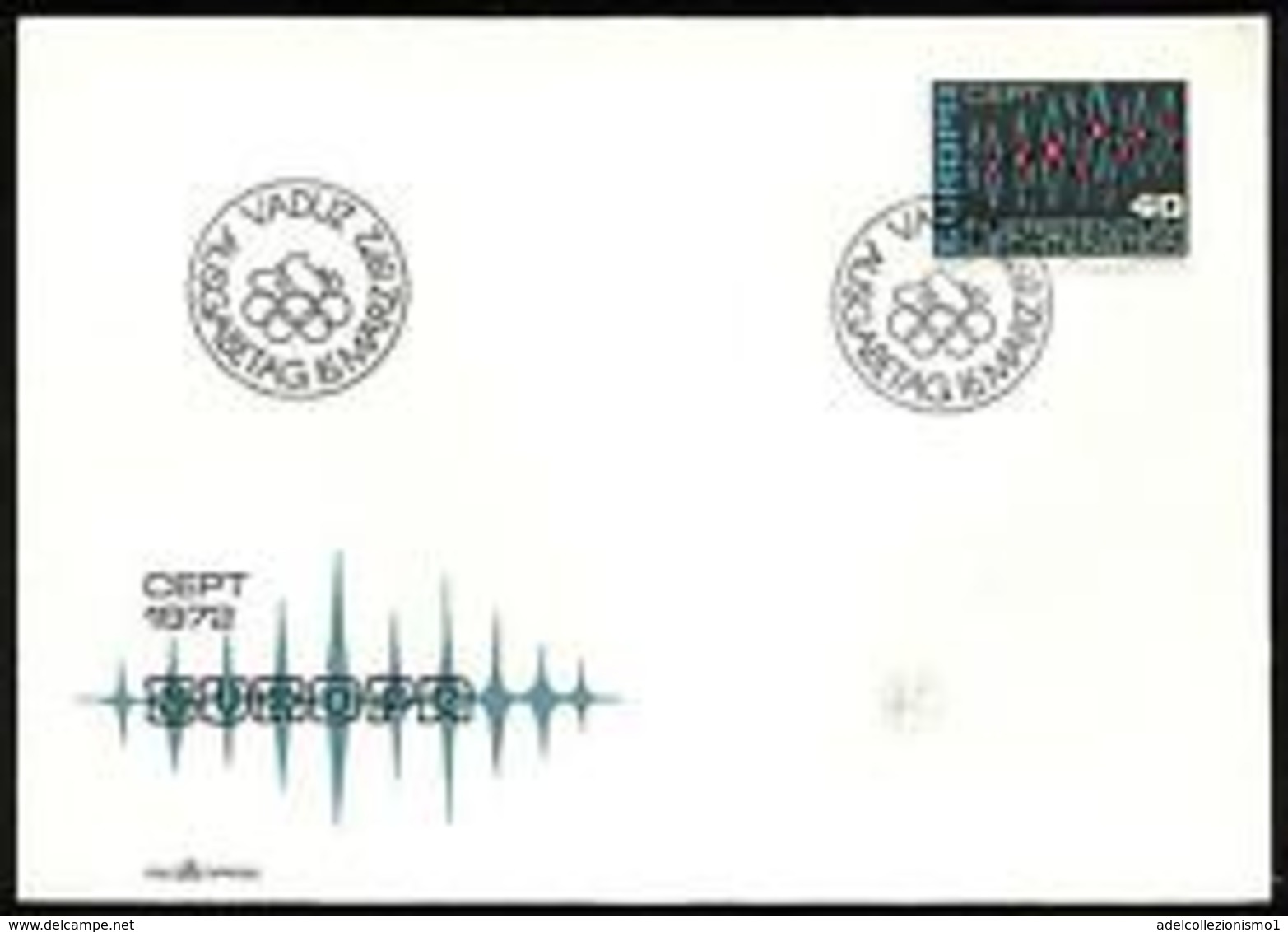 91735)  Liechtenstein - 1972 - EUROPA - N.507 - Busta FDC - Blocchi & Fogli