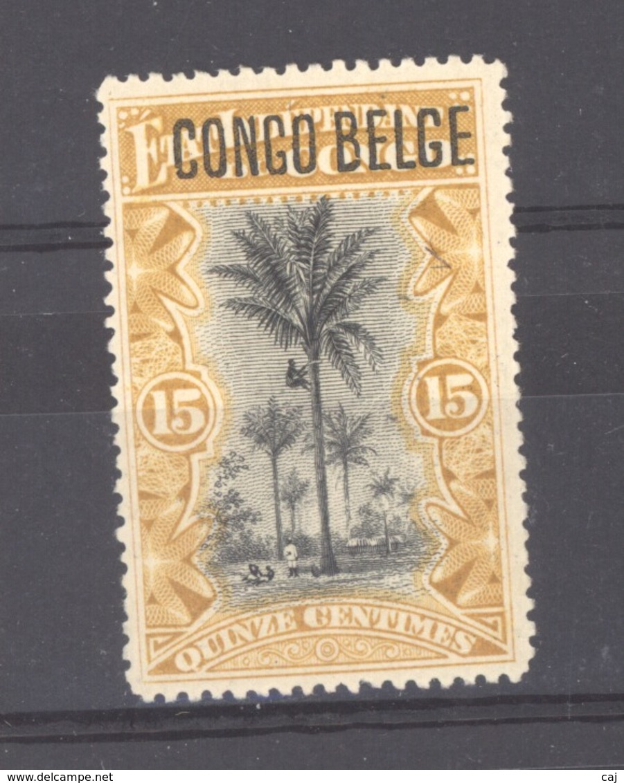 Belgique  -  Congo  :  COB   42  *  Surcharge  T2 - Unused Stamps