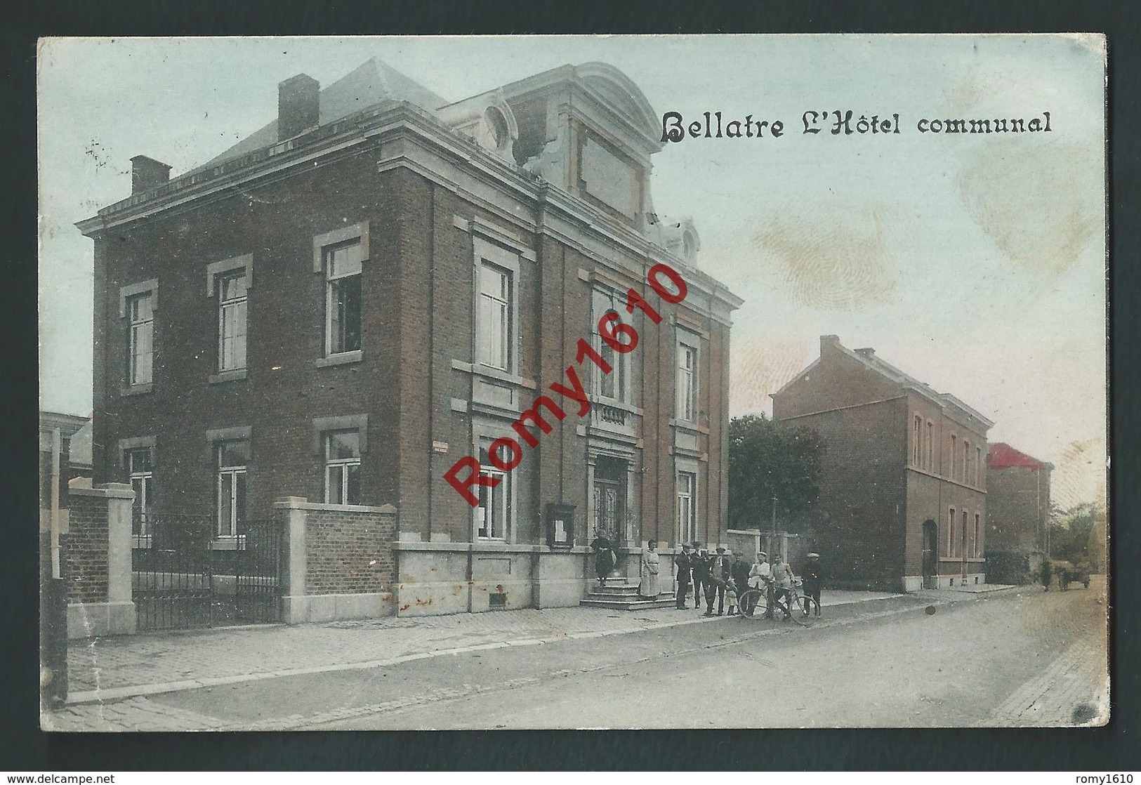 Bellaire - L'Hôtel Communal. Couleur - Beyne-Heusay