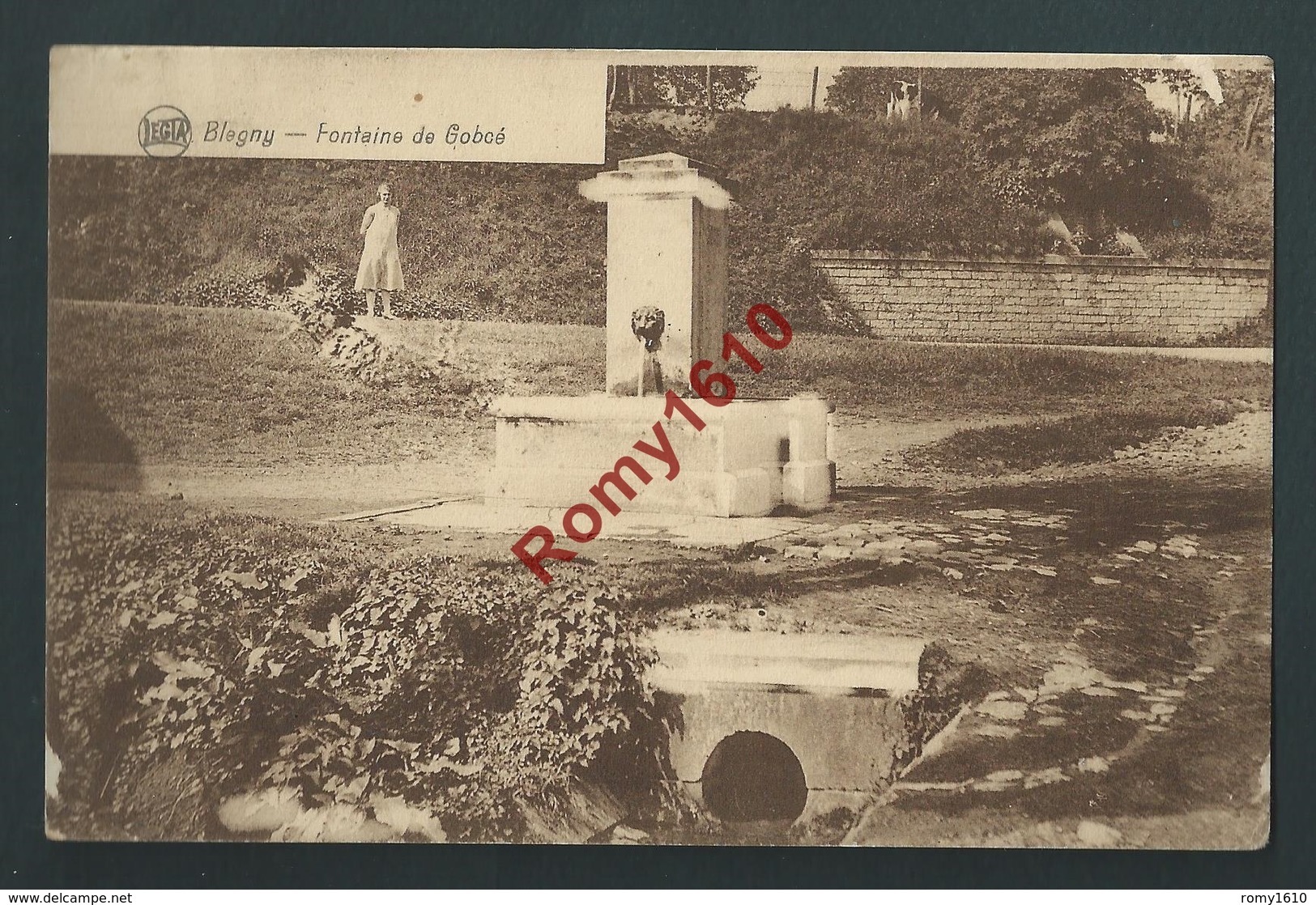 Blégny - Fontaine De Goboé. Légia - Blégny