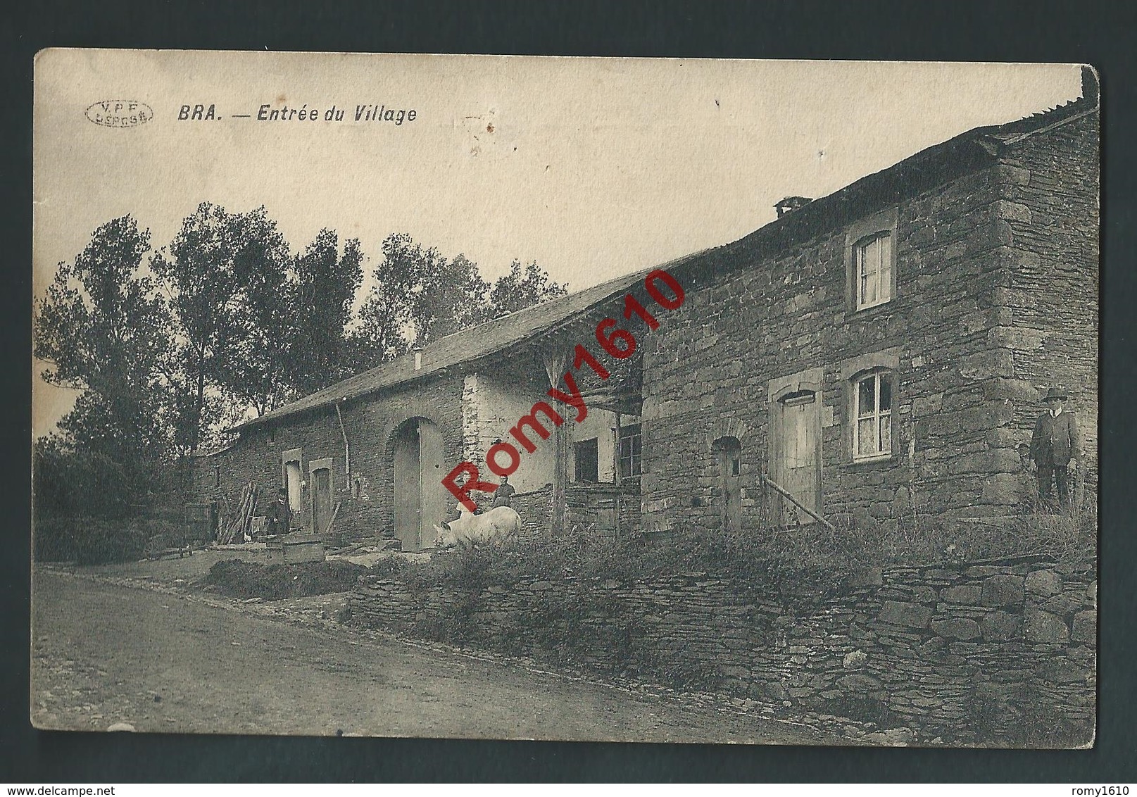 Bra - Entrée Du Village - Animée. VPF - Lierneux