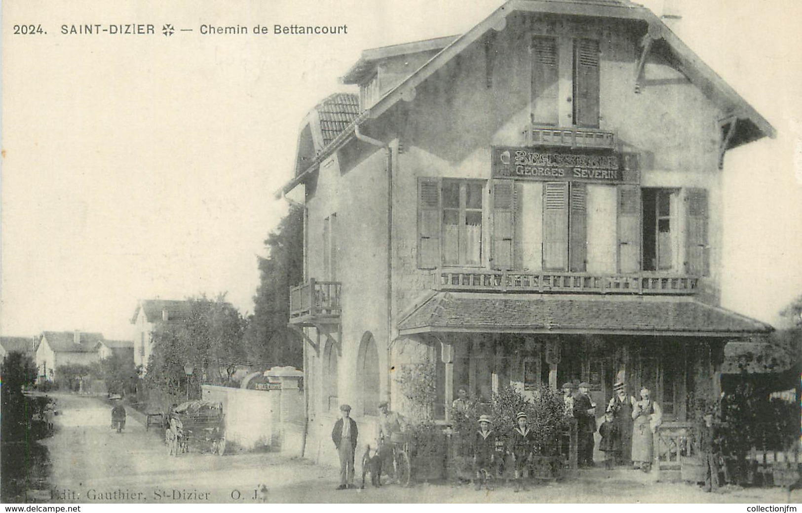 / CPA FRANCE 52 "Saint Dizier, Chemin De Bettancourt" - Saint Dizier