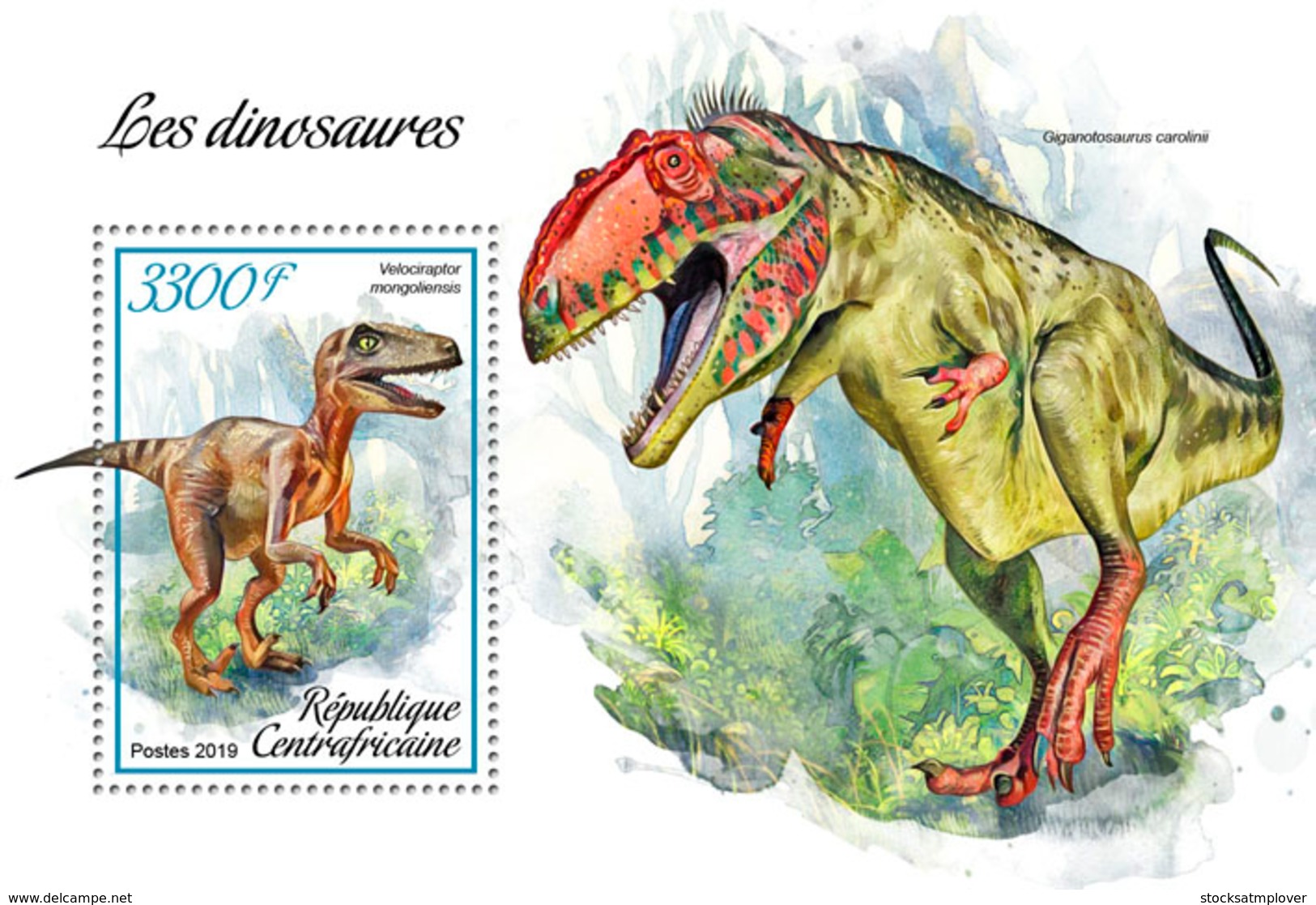 Central Africa 2019 Dinosaurs S201902 - República Centroafricana