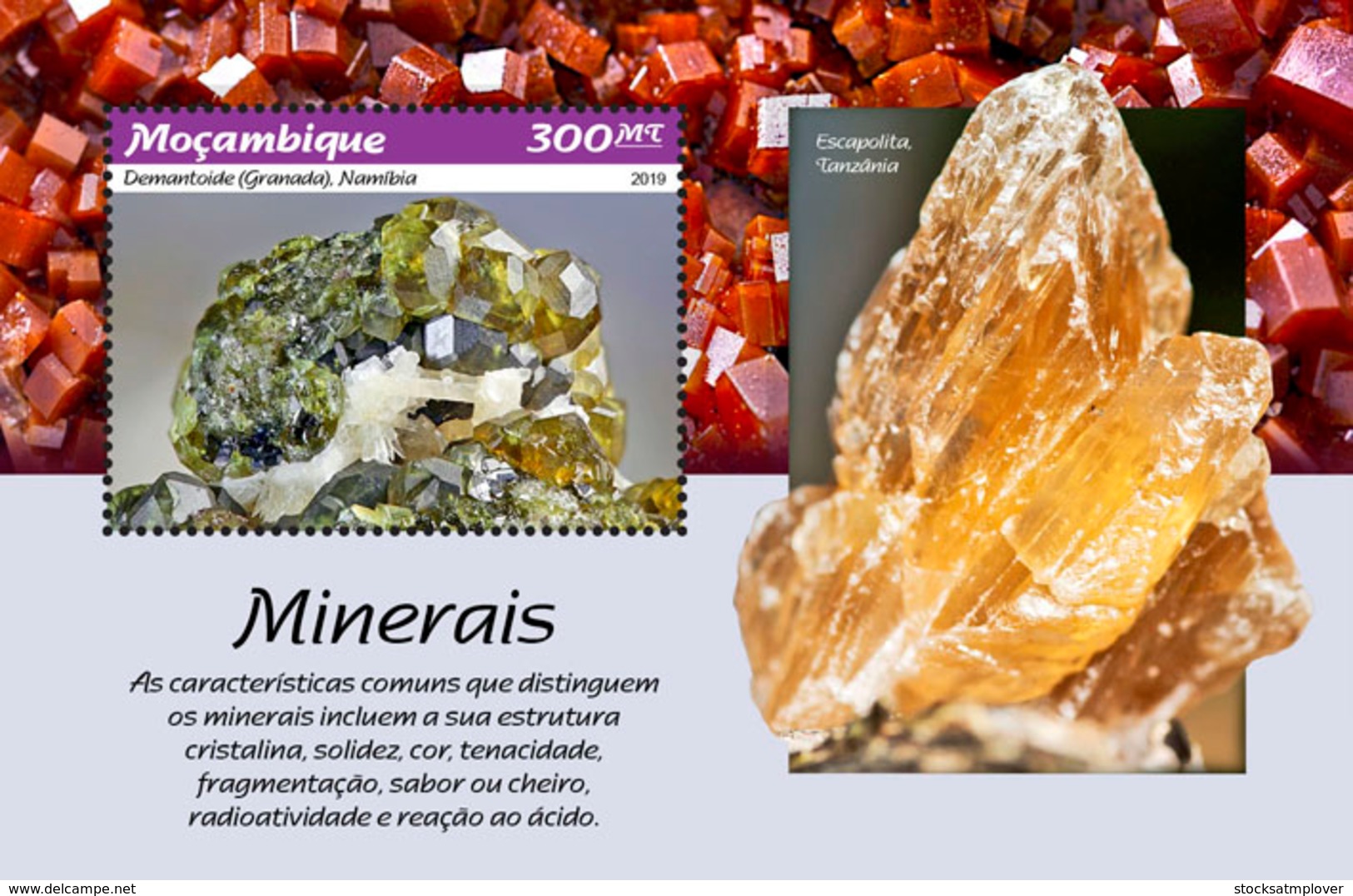 Mozambique  2019 Minerals   S201902 - Mozambique