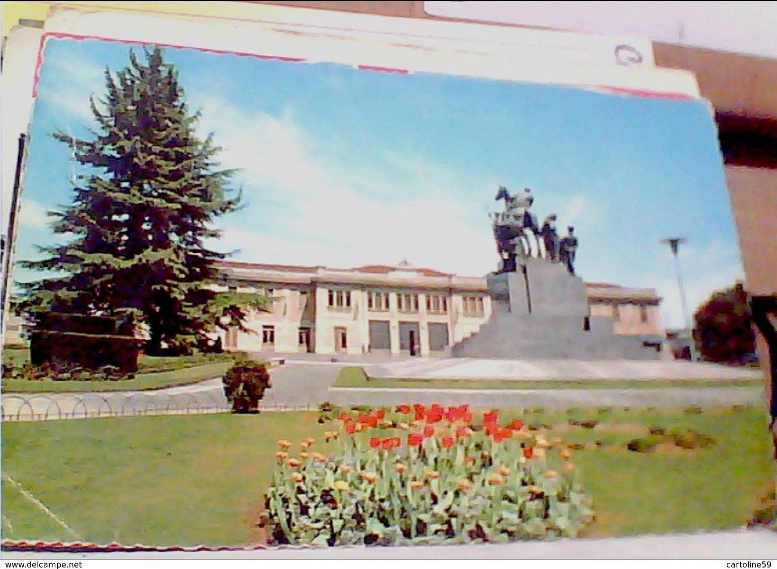 BUSTO ARSIZIO  GIARDINI E STAZIONE FERROVIARIA   VB1961 HB8794 - Busto Arsizio