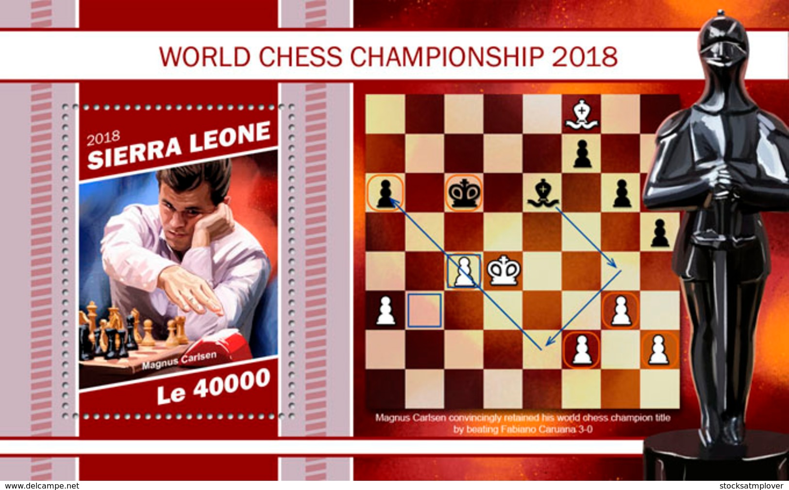 Sierra Leone   2018  World Chess Championship 2018  S201902 - Sierra Leone (1961-...)