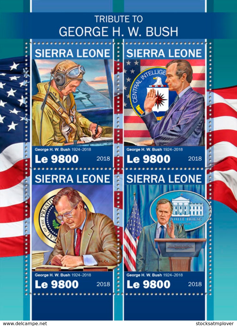 Sierra Leone   2018   George  W. Bush   S201902 - Sierra Leone (1961-...)