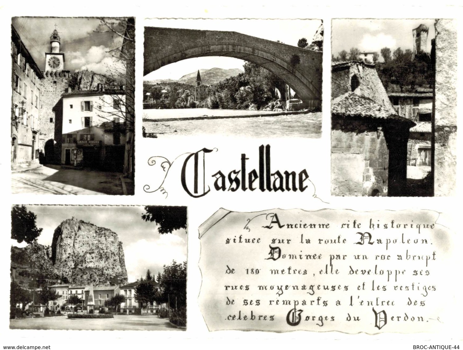 LOT N°1308 - LOT DE 35 CARTES DE CASTELLANE