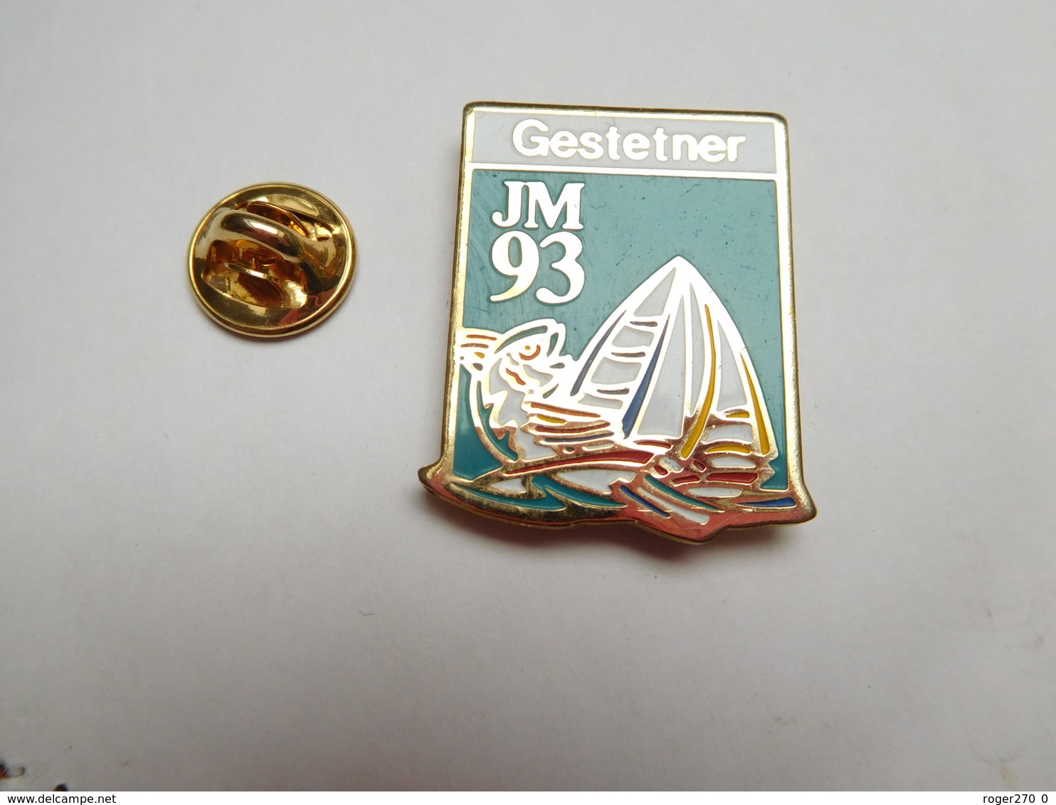 Beau Pin's , JM 93 , Voile , Jeux Méditerranéens De 1993 , Gestetner - Zeilen