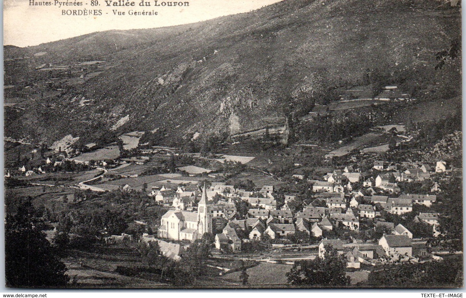 65 BORDERES - Vue Générale - Borderes Louron