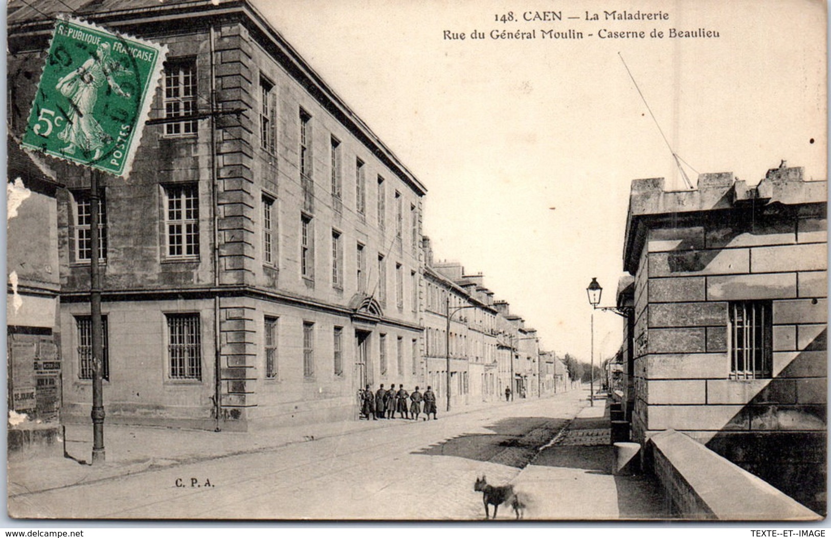 14 CAEN - La Maladrerie, Rue Du Général Moulin, Caserne De Beaulieu - Caen