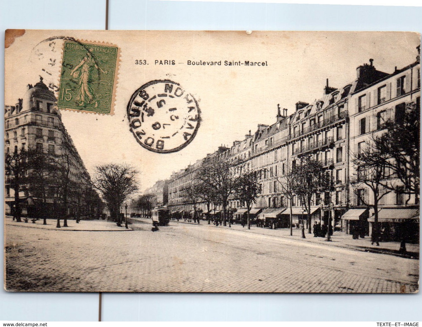 75 PARIS - Boulevard Saint Marcel - Nemesis