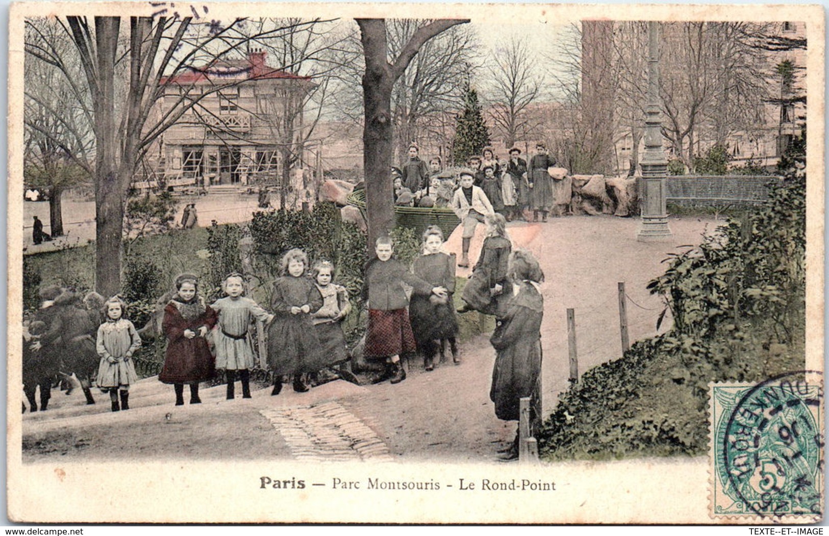 75 PARIS - Parc Montsouris , Le Rond Point - Nemesis