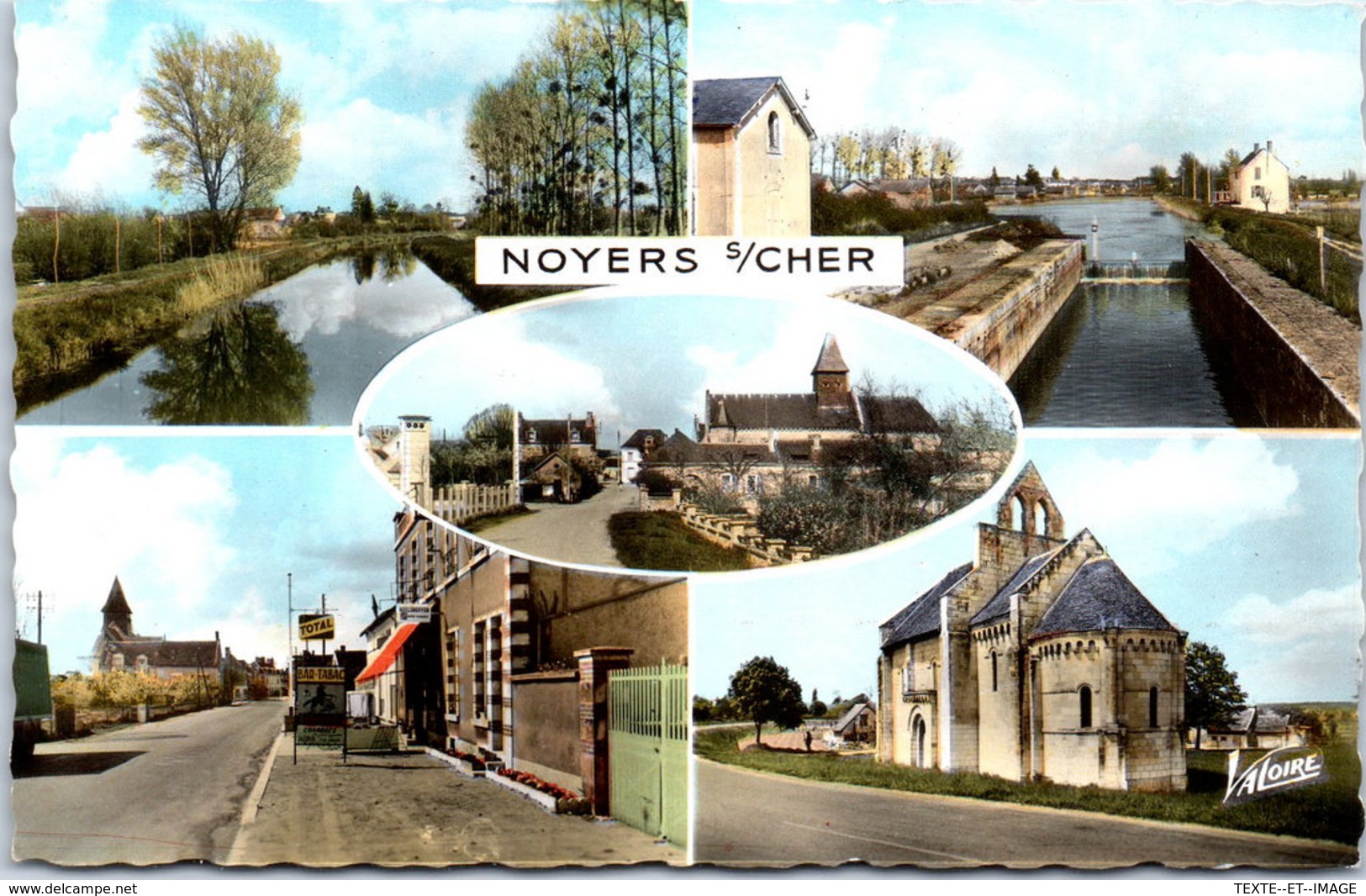 41 NOYERS SUR CHER - Carte Souvenir Mutivues - Noyers Sur Cher