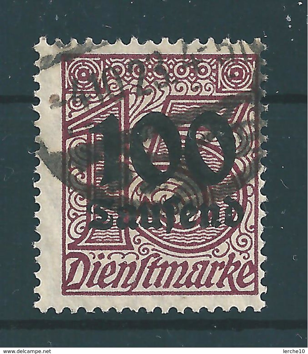 MiNr. D 92 Geprüft - Dienstmarken