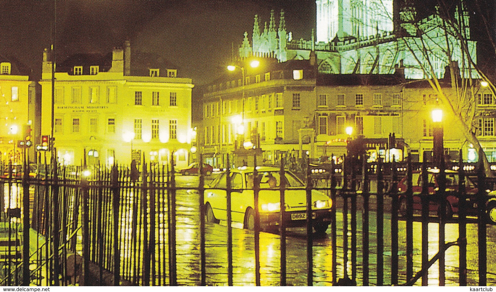 Bath: FORD SIERRA - Terrace Walk, Floodlit Bath Abbey - Toerisme