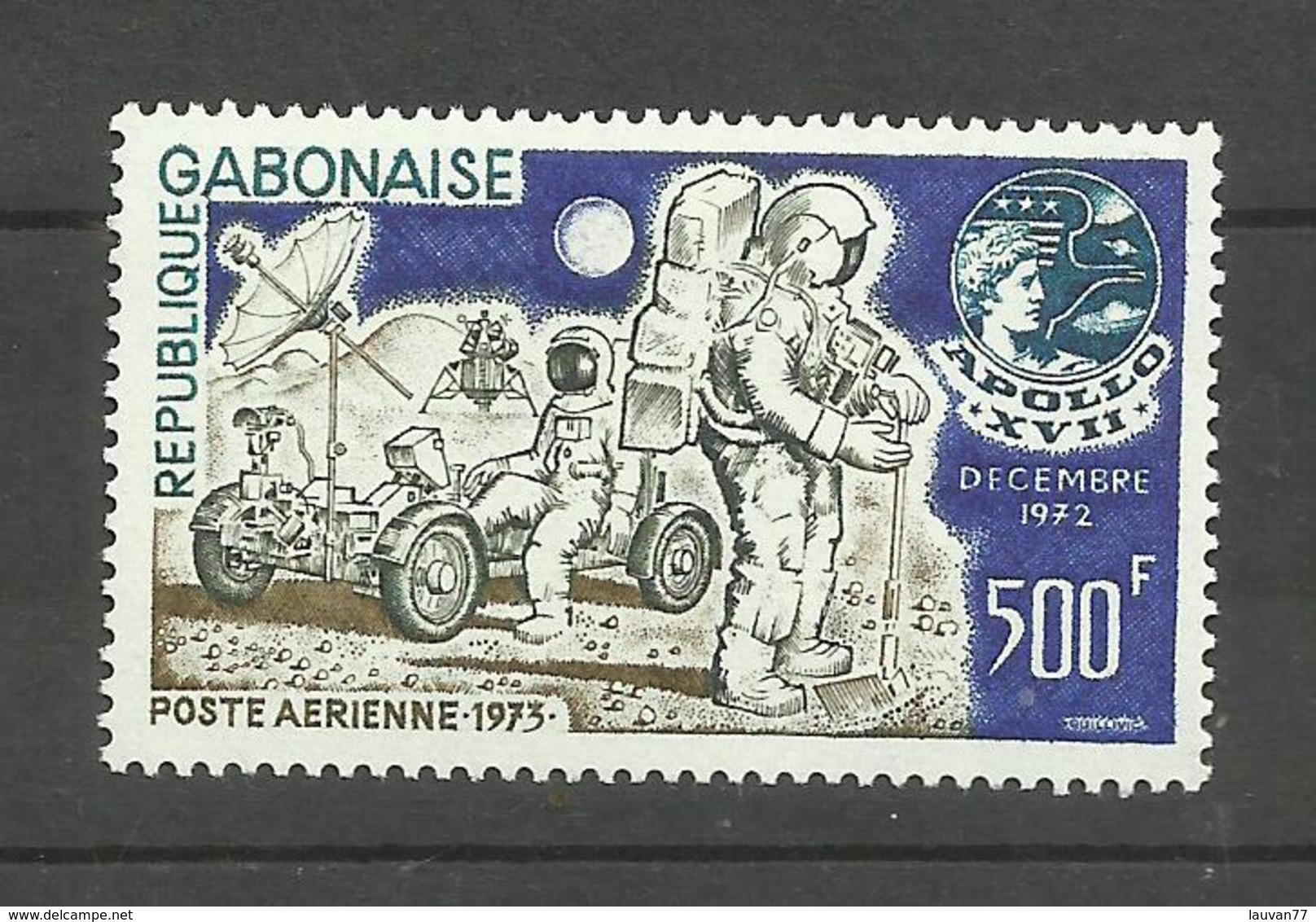 Gabon Poste Aérienne N°144 Neuf** Cote 9.25 Euros - Gabón (1960-...)