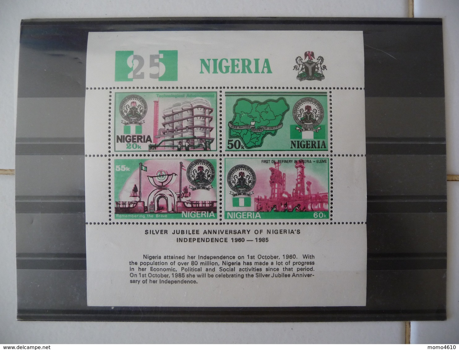 NIGERIA   BLOC - Nigeria (1961-...)