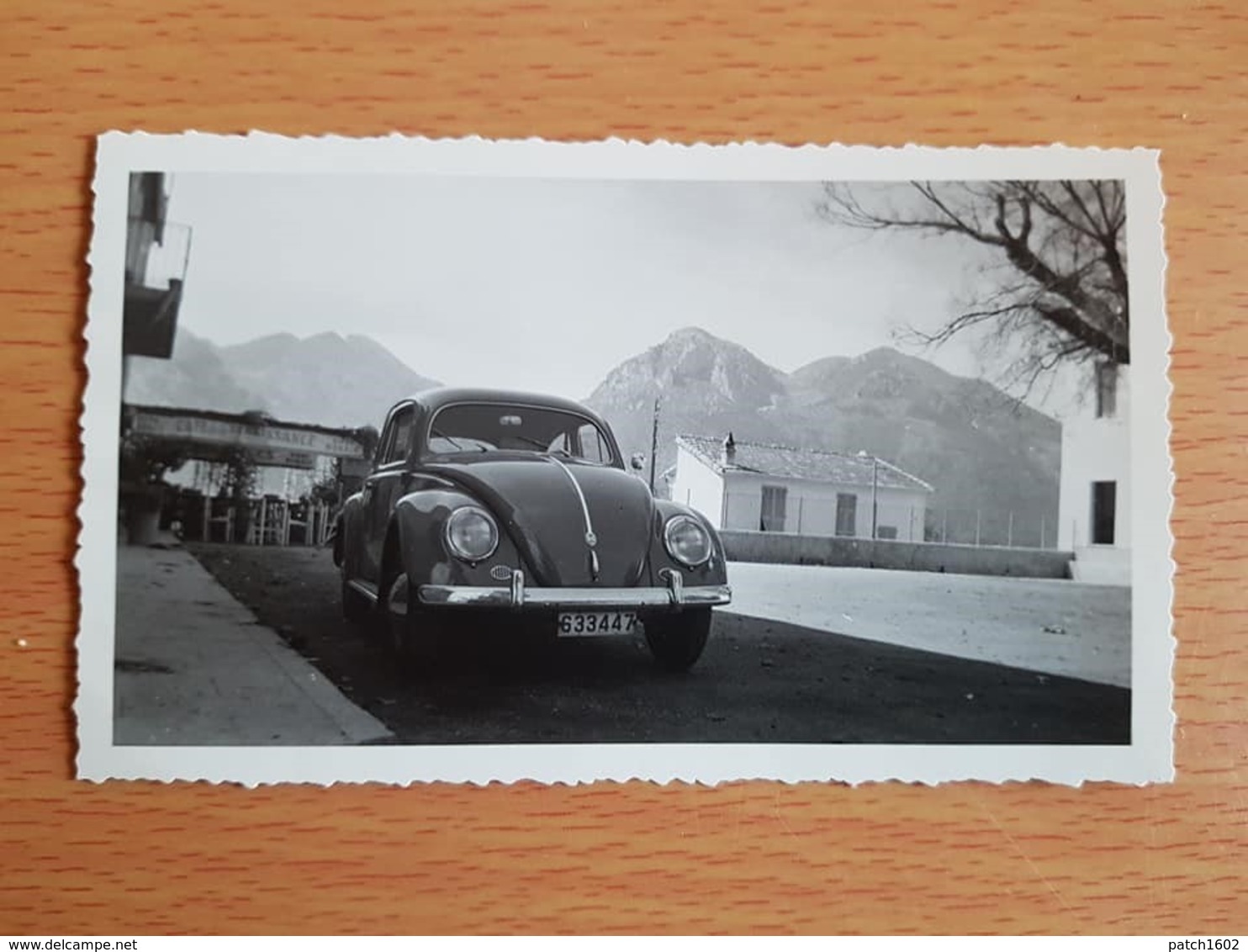 Jolie Photo Wolkswagen Coccinelle 1954  11,5cm/7cm - Passenger Cars