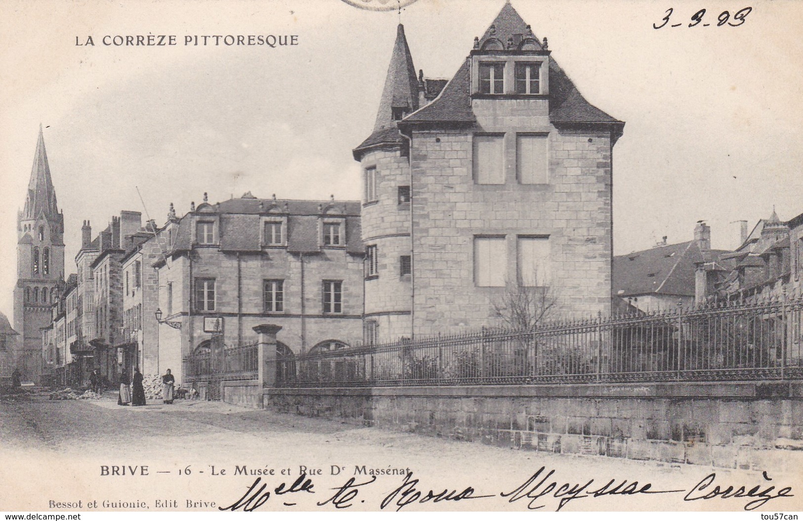 BRIVE - CORRÈZE  -  (19)  -  CPA PRÉCURSEUR 1903 - Brive La Gaillarde