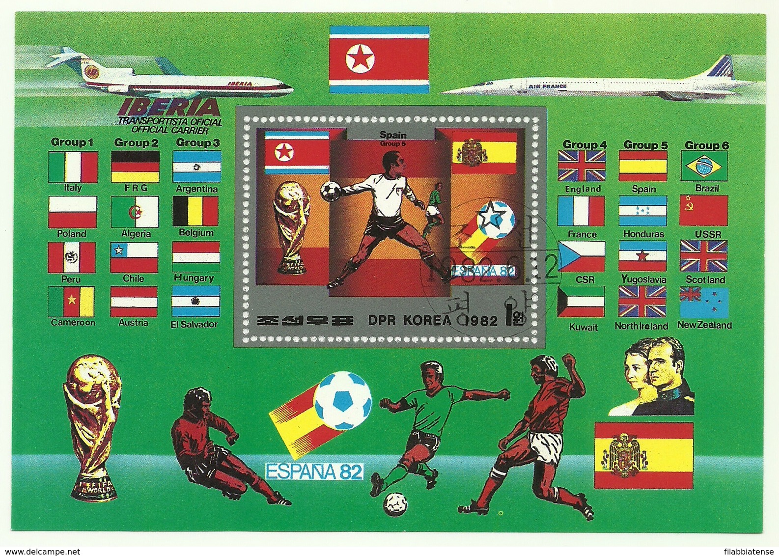 Corea Del Nord - Mondiali Di Calcio - 1982 – Espagne