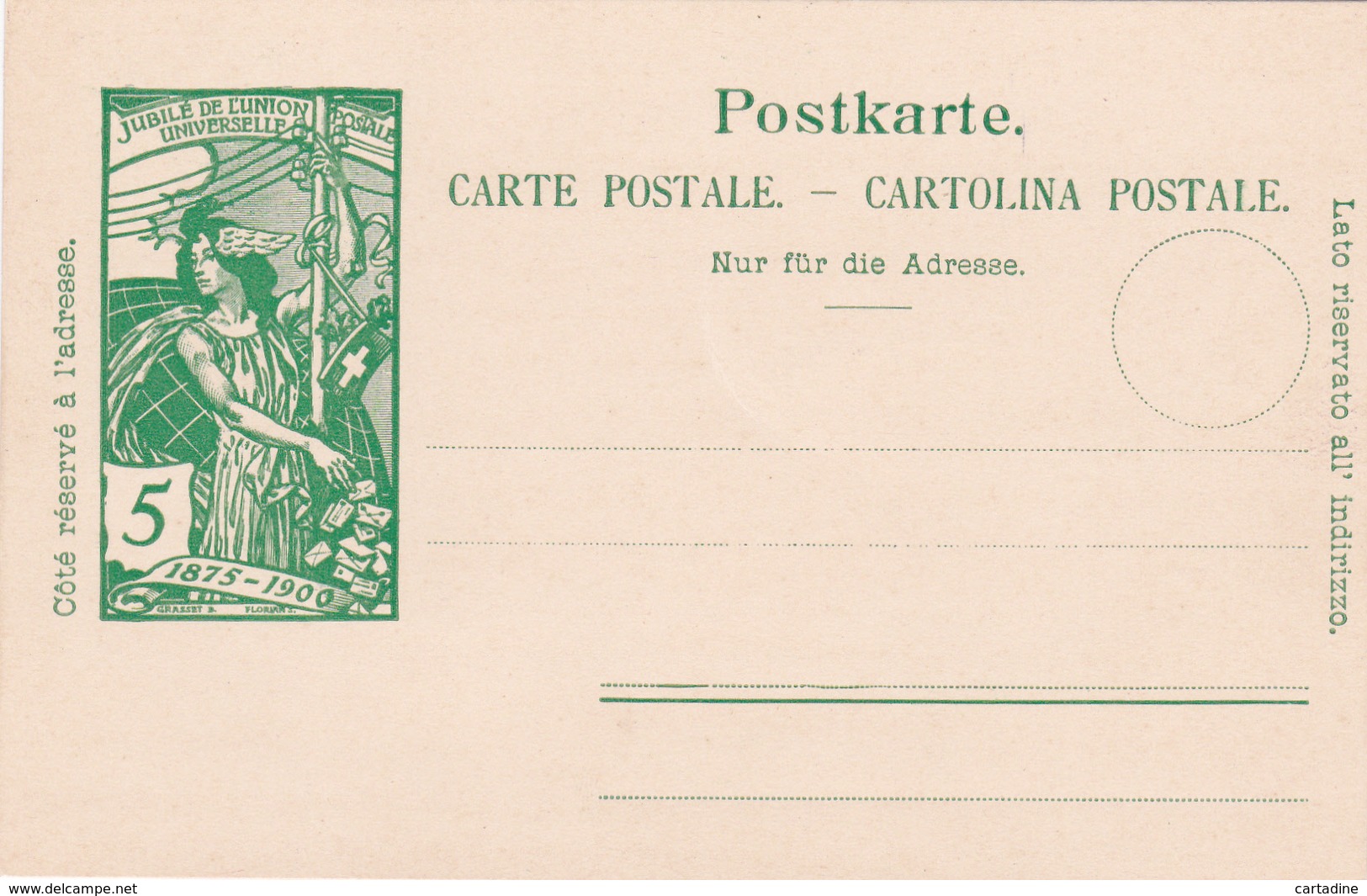 Entier  Postal Stationery - Suisse - Chocolat Suchard - Postwaardestukken