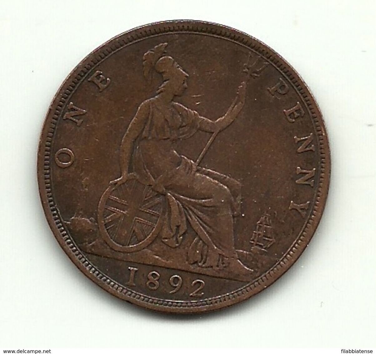 1892 - Gran Bretagna 1 Penny     ---- - Altri & Non Classificati