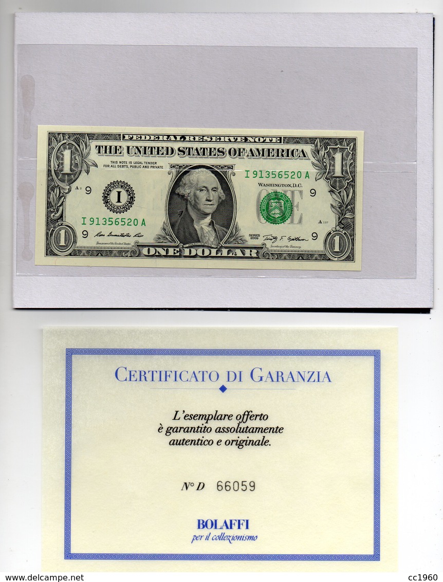 Stati Uniti - 2009 - 1 Dollaro - Zecca "I" - Con Folder Bolaffi - Nuova FDS -  (MW2111) - National Currency