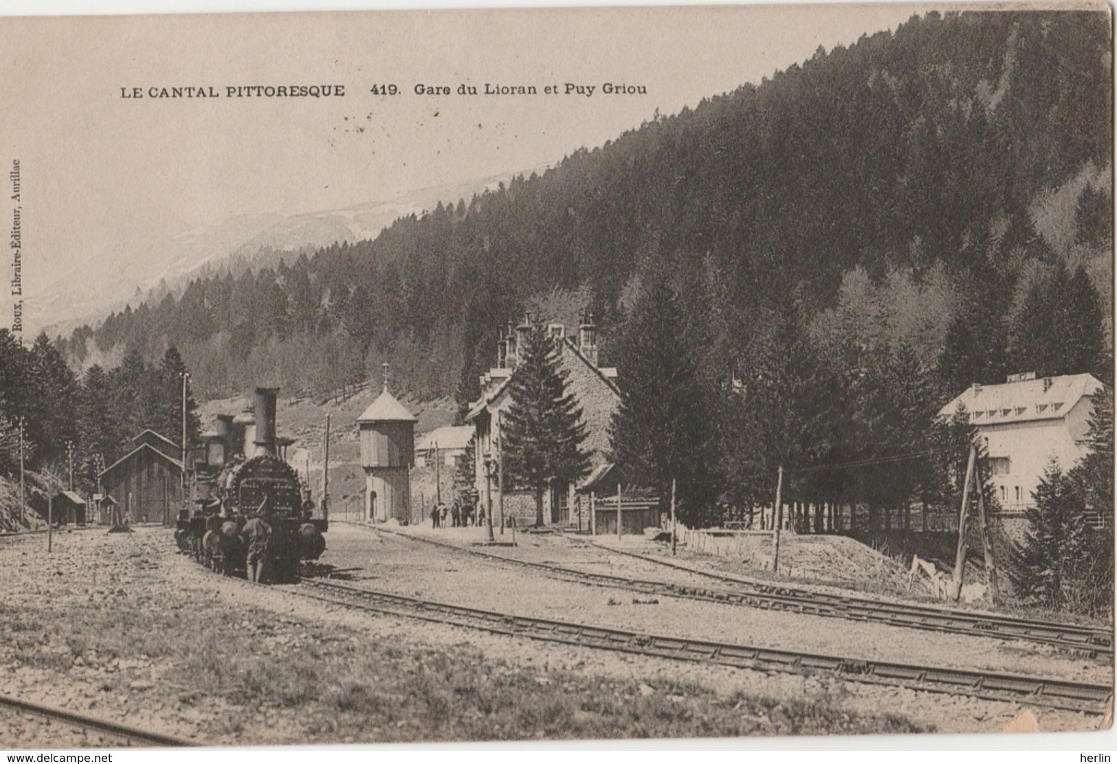 15 - LE LIORAN - Gare Du Lioran Et Puy Griou - Autres & Non Classés