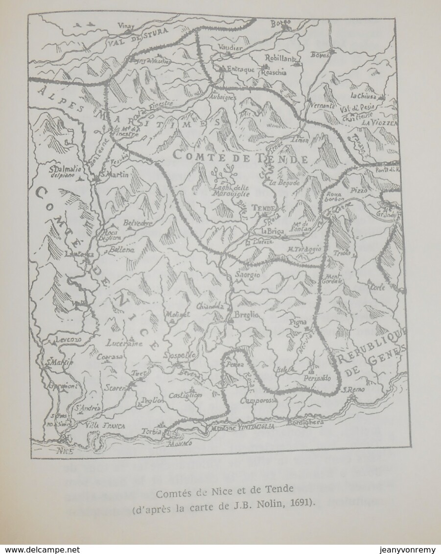 Histoire de Nice et de son Comté. André Compan. 1978.