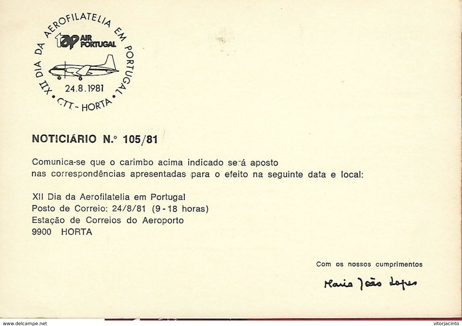 PORTUGAL - Mechanical Cancellation With Streamer - Beach Safety (Official Postal Post Card) - Flammes & Oblitérations