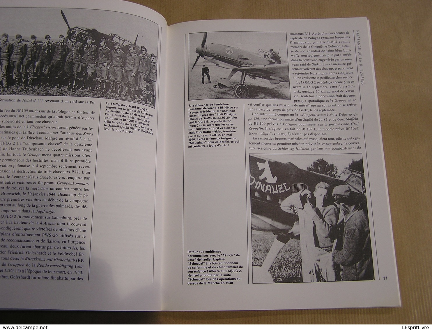 LES COMBATS DU CIEL Le Messerschmitt BF 109 D/E Luftwaffe Blitzkrieg Force Aviation Avion Guerre 1940 1945 Allemagne - Avion