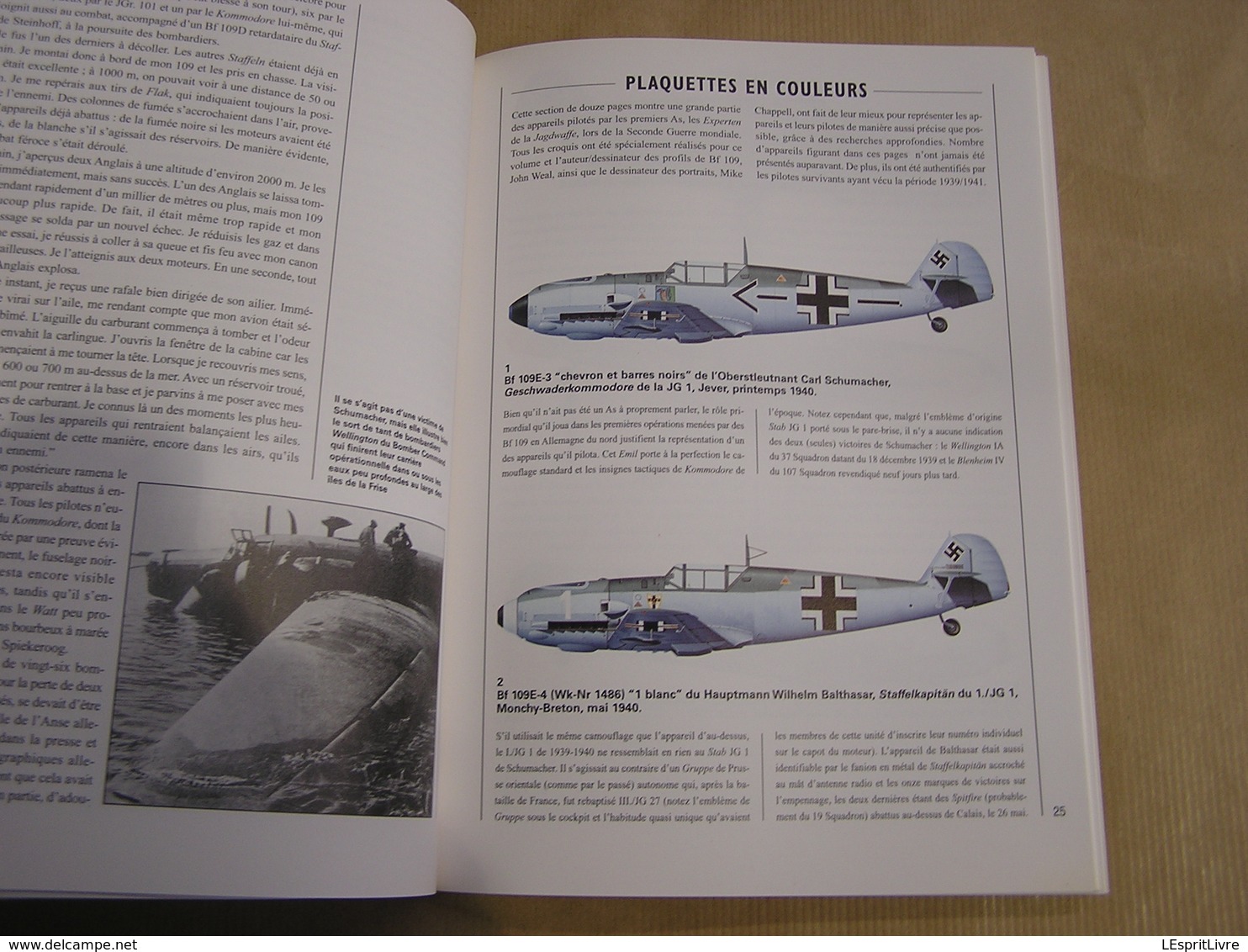 LES COMBATS DU CIEL Le Messerschmitt BF 109 D/E Luftwaffe Blitzkrieg Force Aviation Avion Guerre 1940 1945 Allemagne