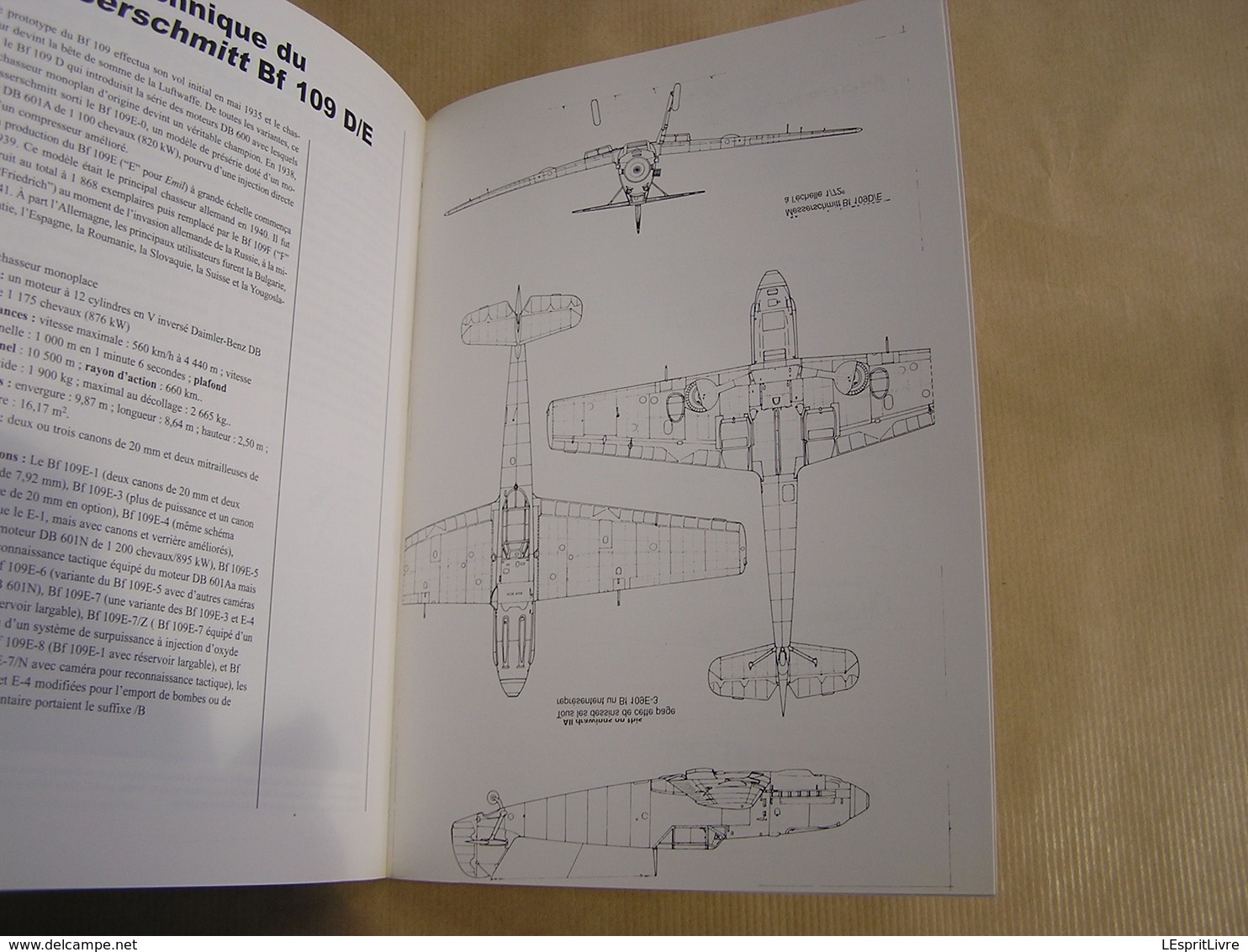 LES COMBATS DU CIEL Le Messerschmitt BF 109 D/E Luftwaffe Blitzkrieg Force Aviation Avion Guerre 1940 1945 Allemagne