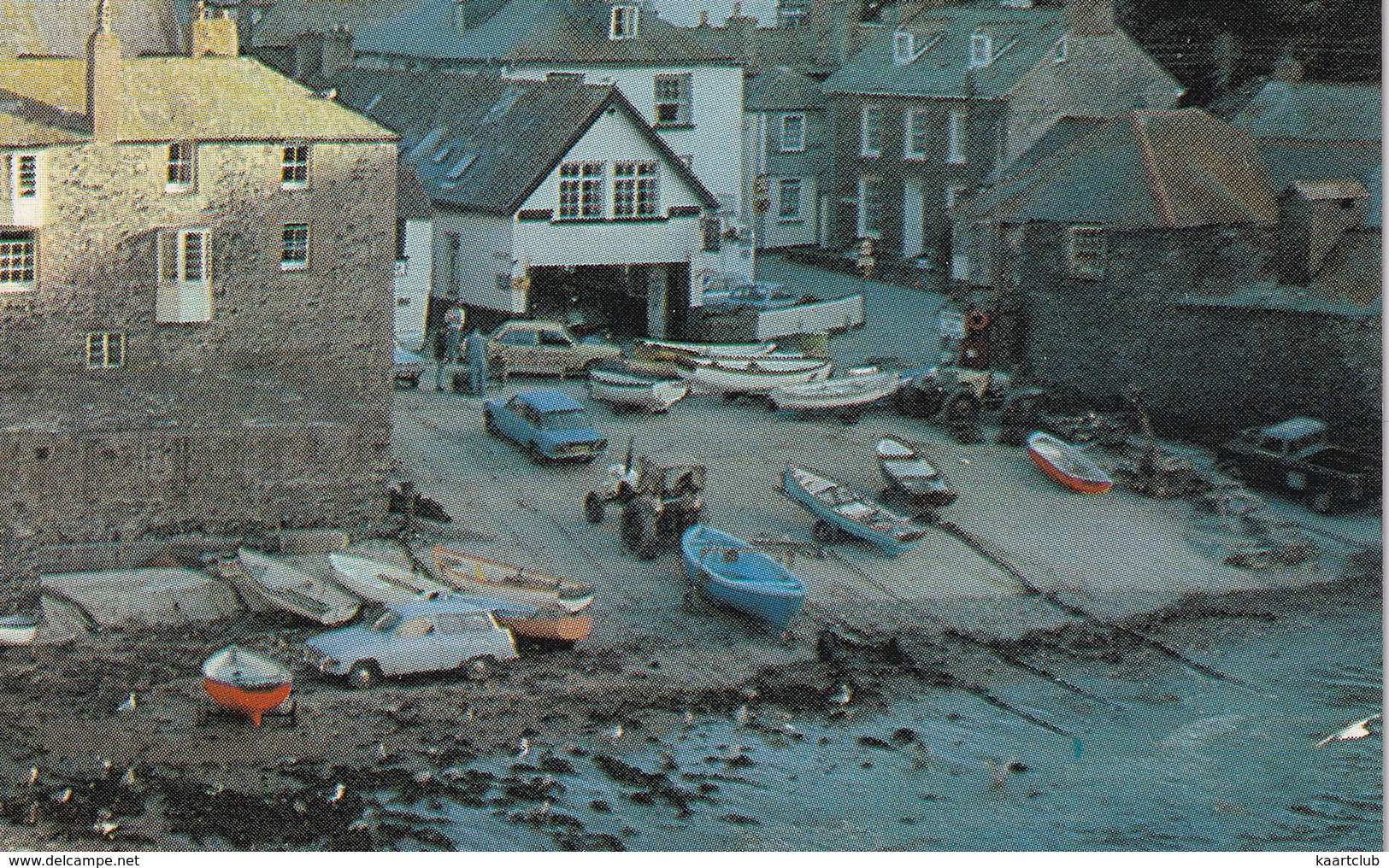 Port Isaac: SAAB 95 ('74), 2x TRACTOR, TRIUMPH 1500, LAND ROVER PICK-UP - (Cornwall) - Toerisme