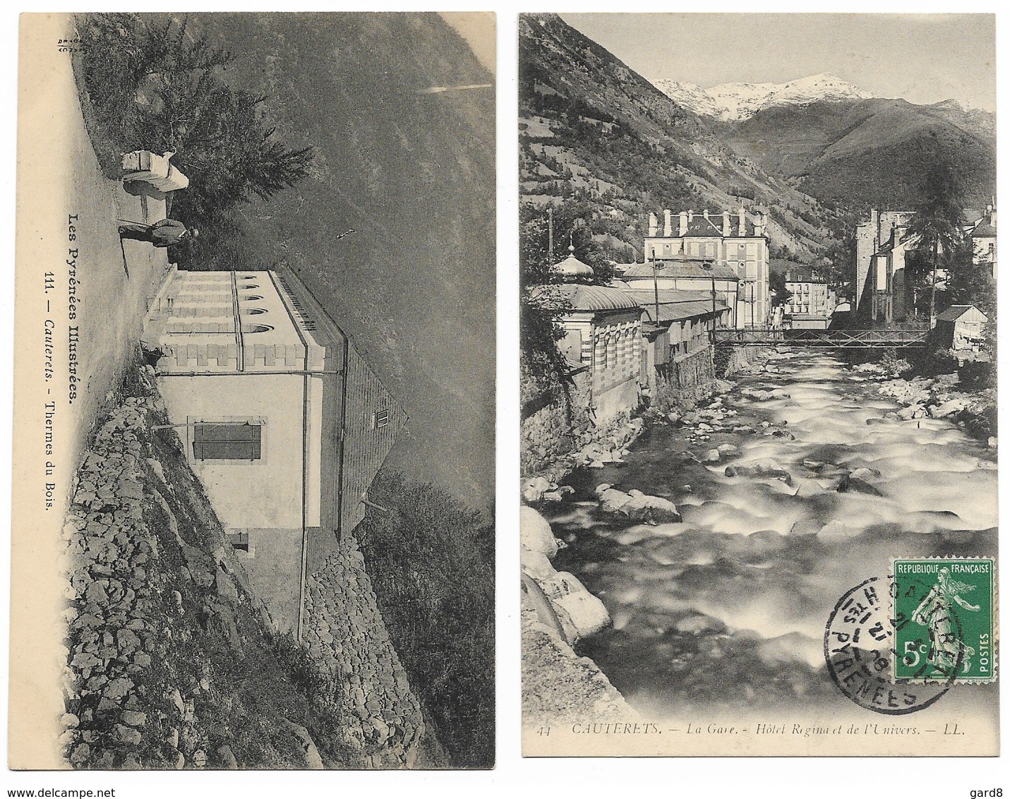 Lot De 2 Cartes  - Cauterets (65) - Cauterets