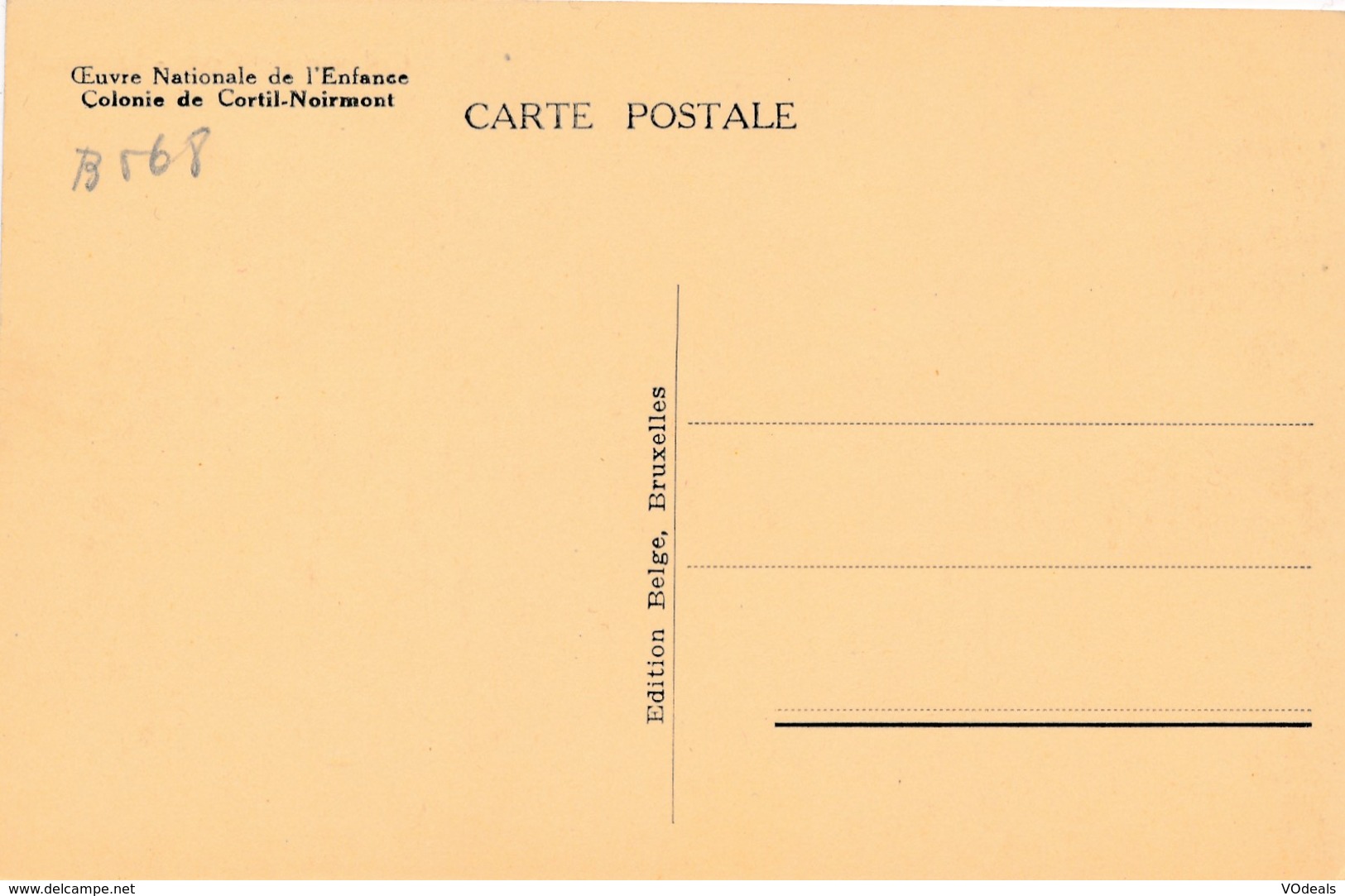 CPA - Belgique - Colonie De Cortil-Noirmont - Un Lavoir - Chastre