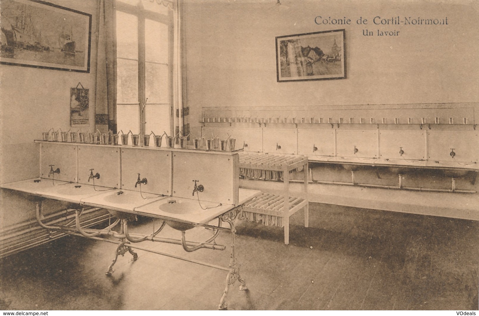 CPA - Belgique - Colonie De Cortil-Noirmont - Un Lavoir - Chastre