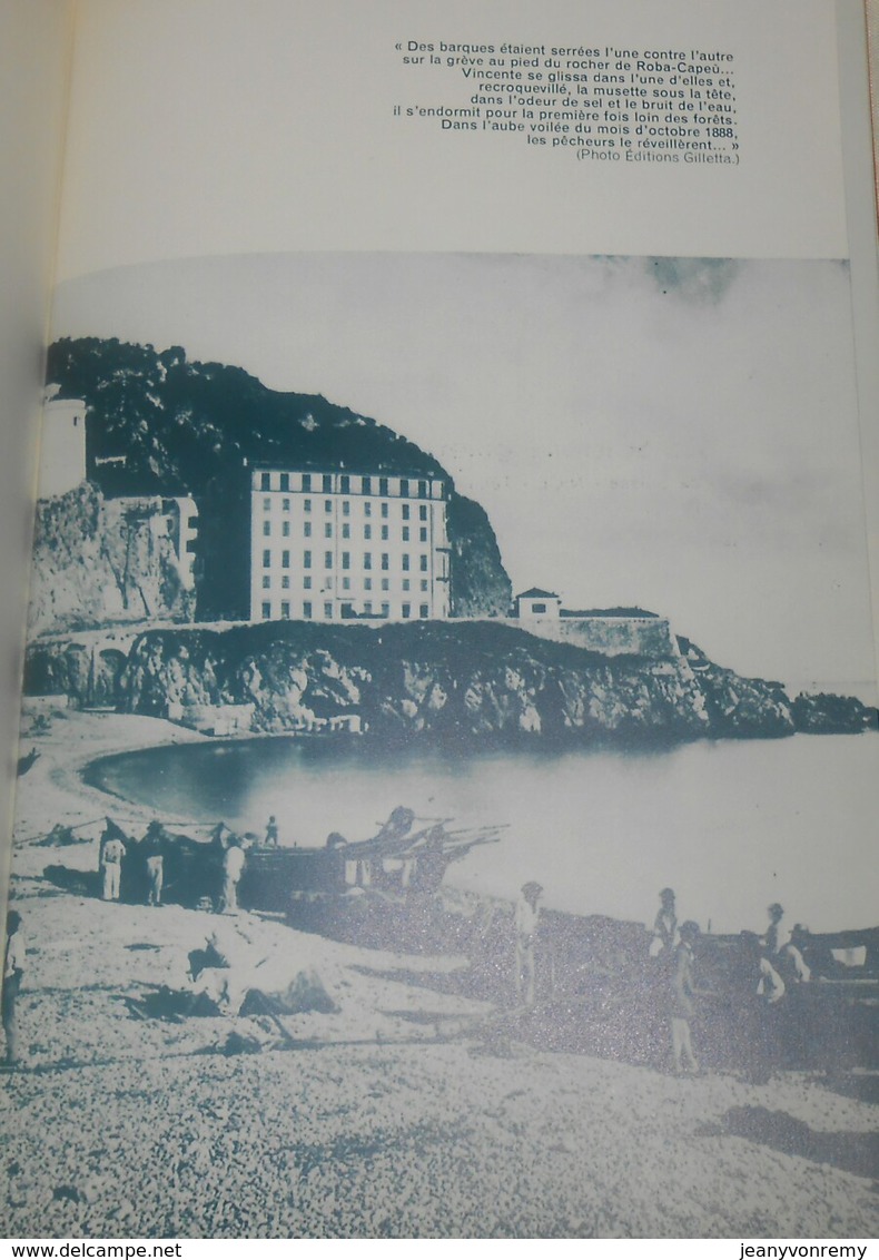 La Baie Des Anges. Le Palais Des Fêtes. La Promenade Des Anglais. Max Gallo. En 3 Volumes. 1975-1976. - Côte D'Azur