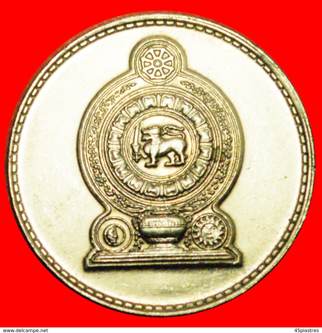 * GREAT BRITAIN (1972-1994): SRI LANKA  1 RUPEE 1982 MINT LUSTRE! LOW START  NO RESERVE! - Sri Lanka