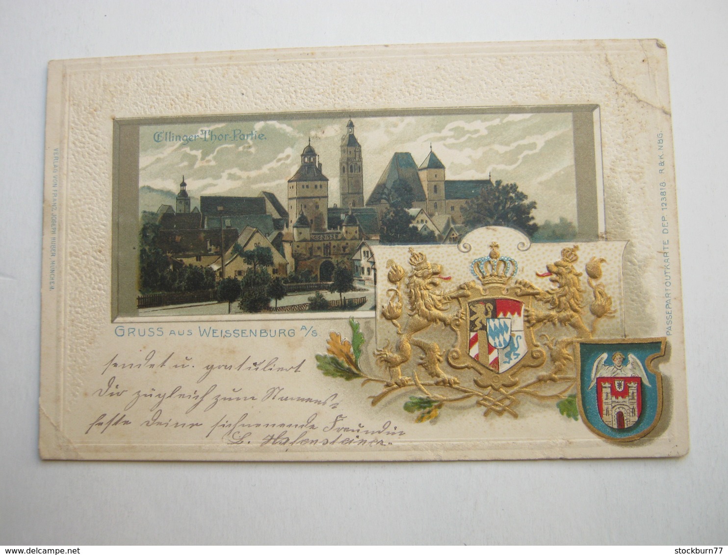 WEISSENBURG    Schöne Karte  Um 1900 - Weissenburg