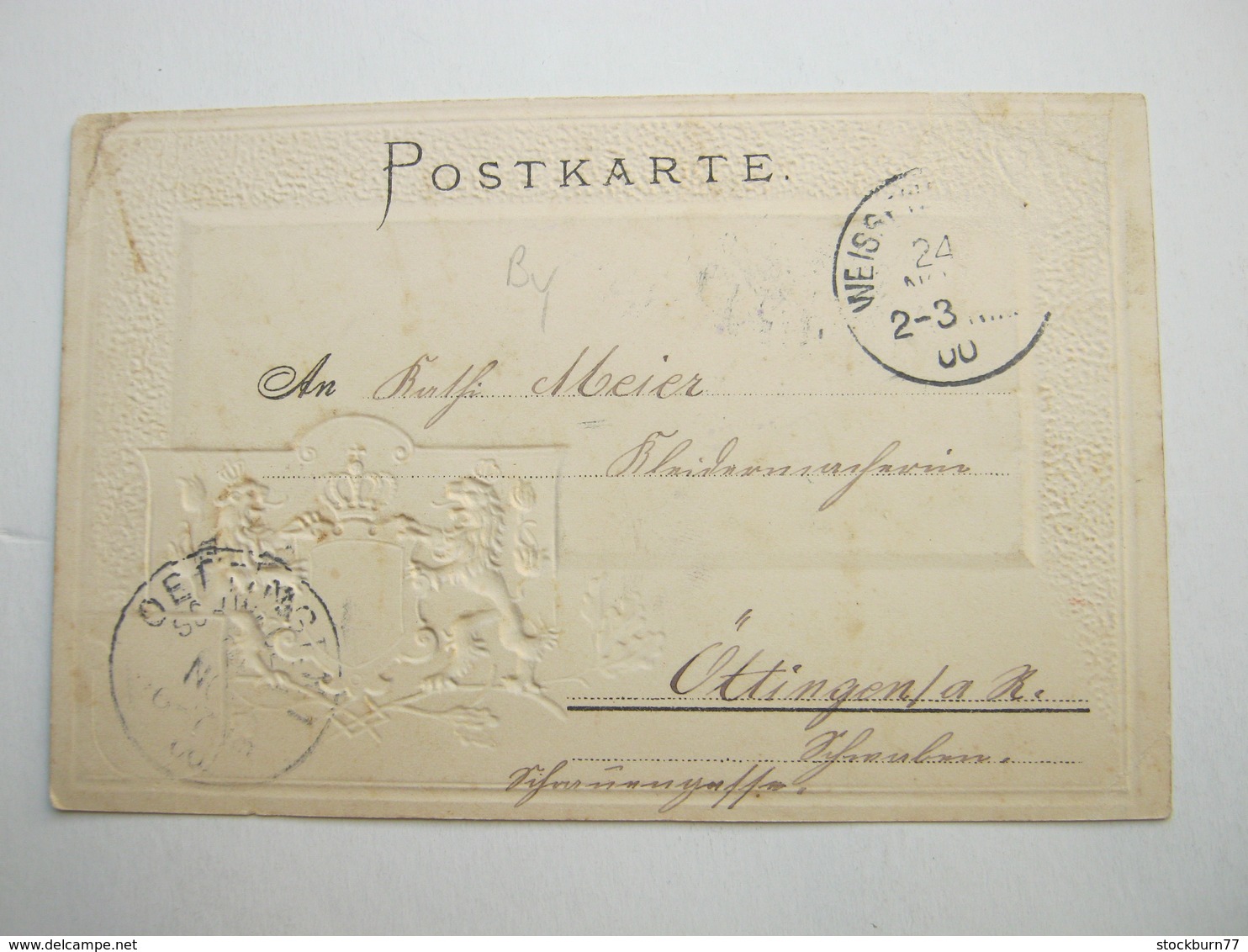 WEISSENBURG    Schöne Karte  Um 1900 - Weissenburg