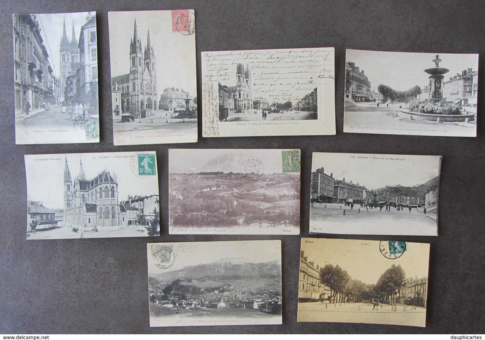 LOT De 110 Cartes VOIRON . Voir Les Scans. Lire Descriptif - Voiron